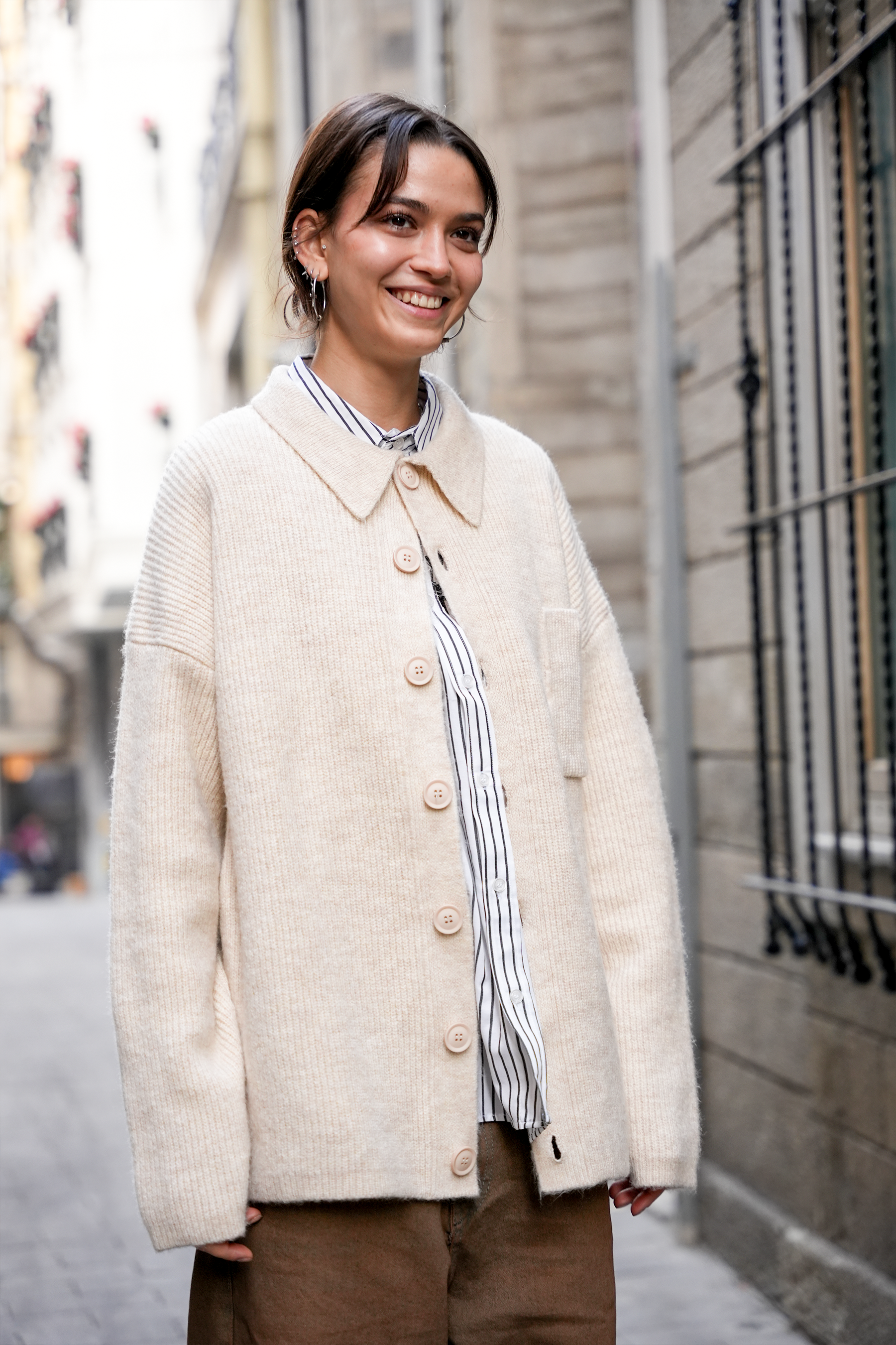 Düğmeli Triko Yelek (+3 Renk)