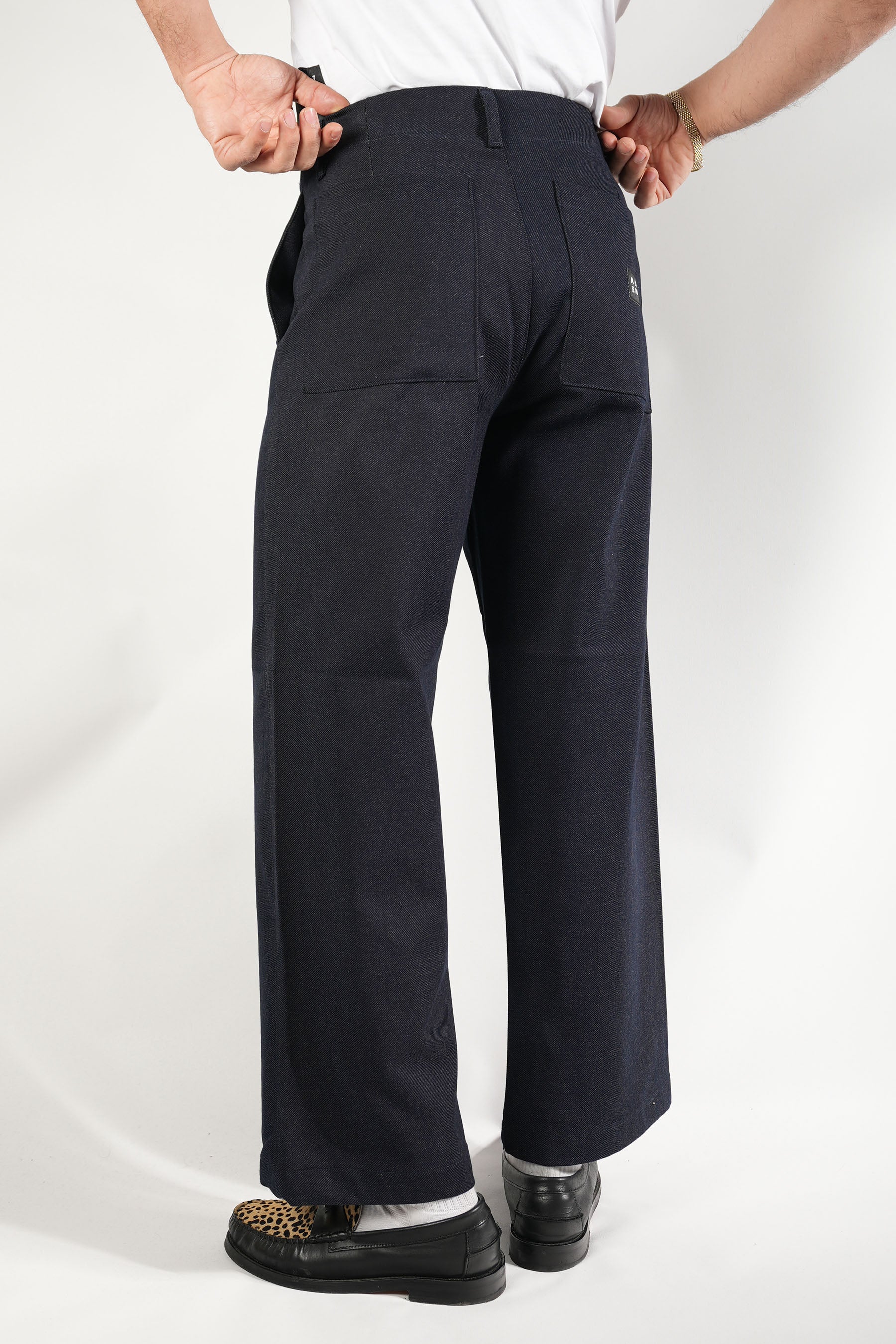 Klasik Dokuma Kot Pantolon