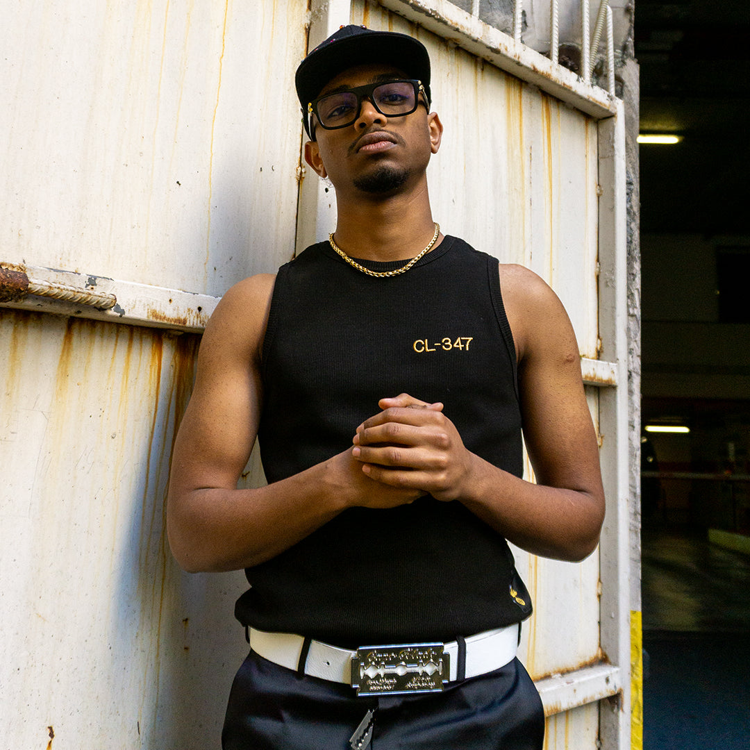BLOCK TANK TEE