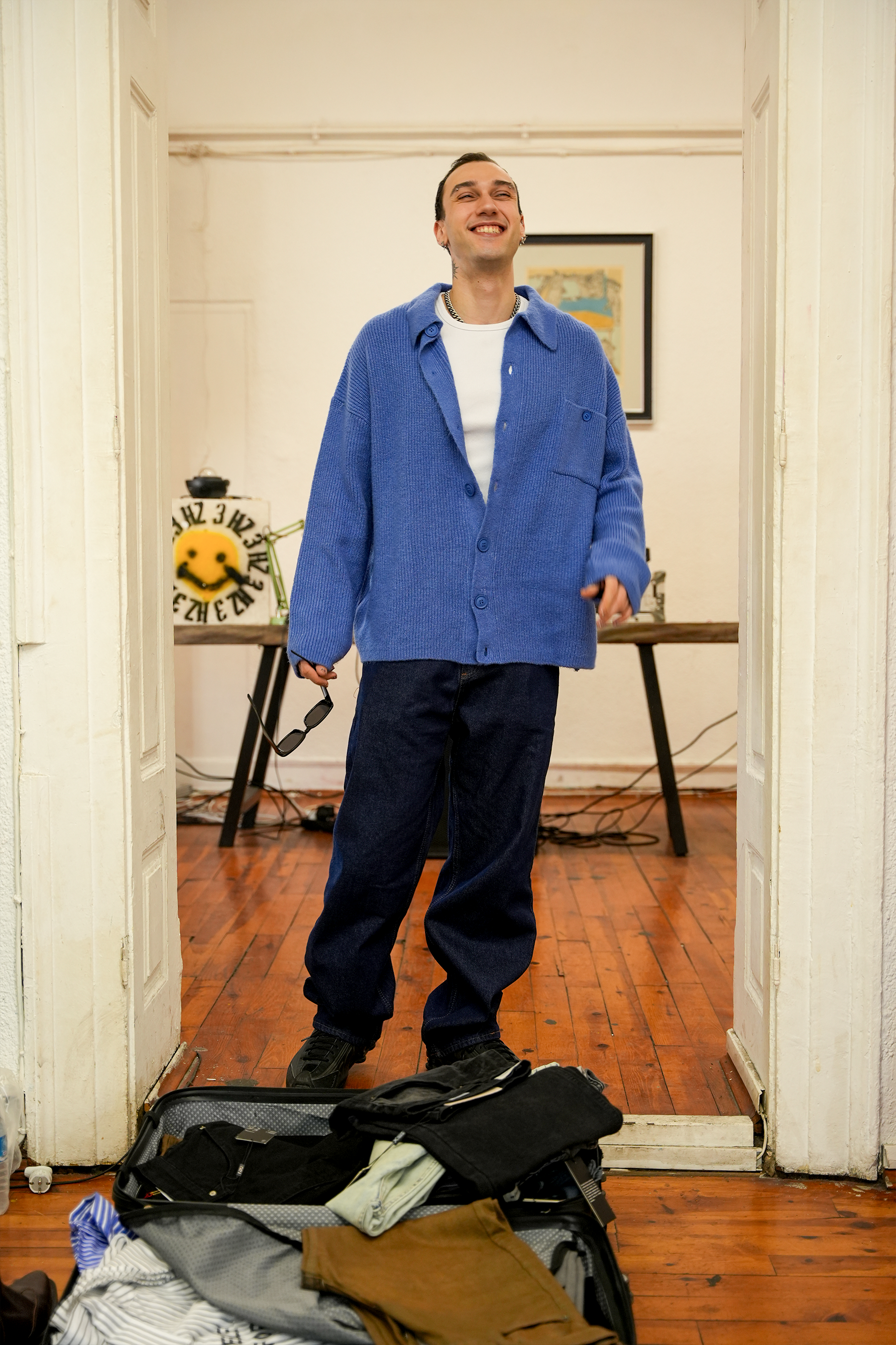 Düğmeli Triko Yelek (+3 Renk)