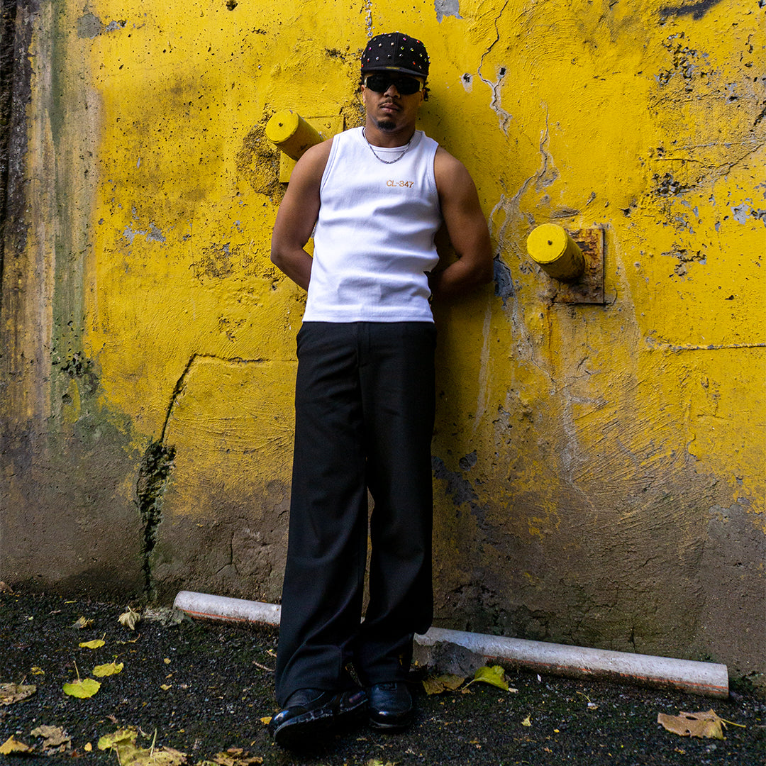 BLOCK TANK TEE