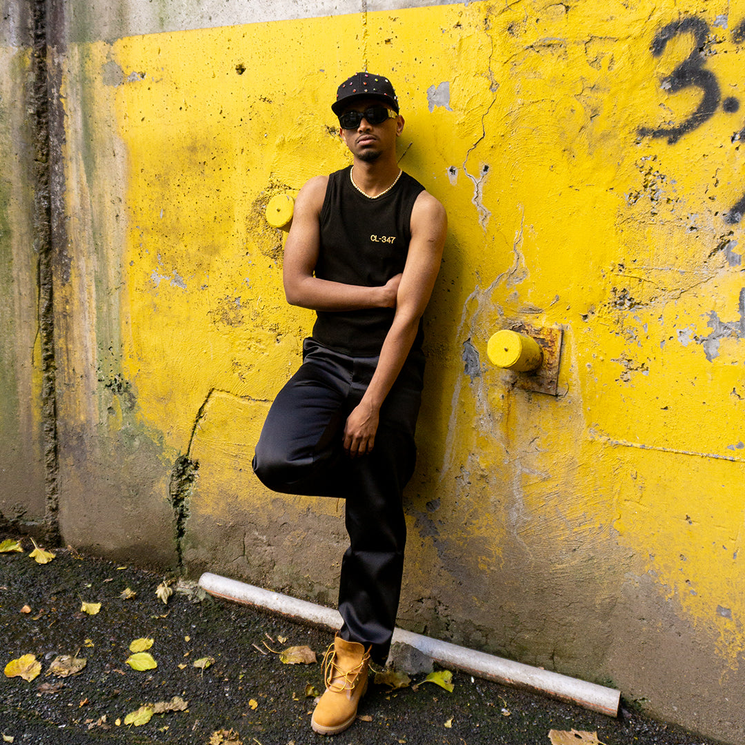 BLOCK TANK TEE