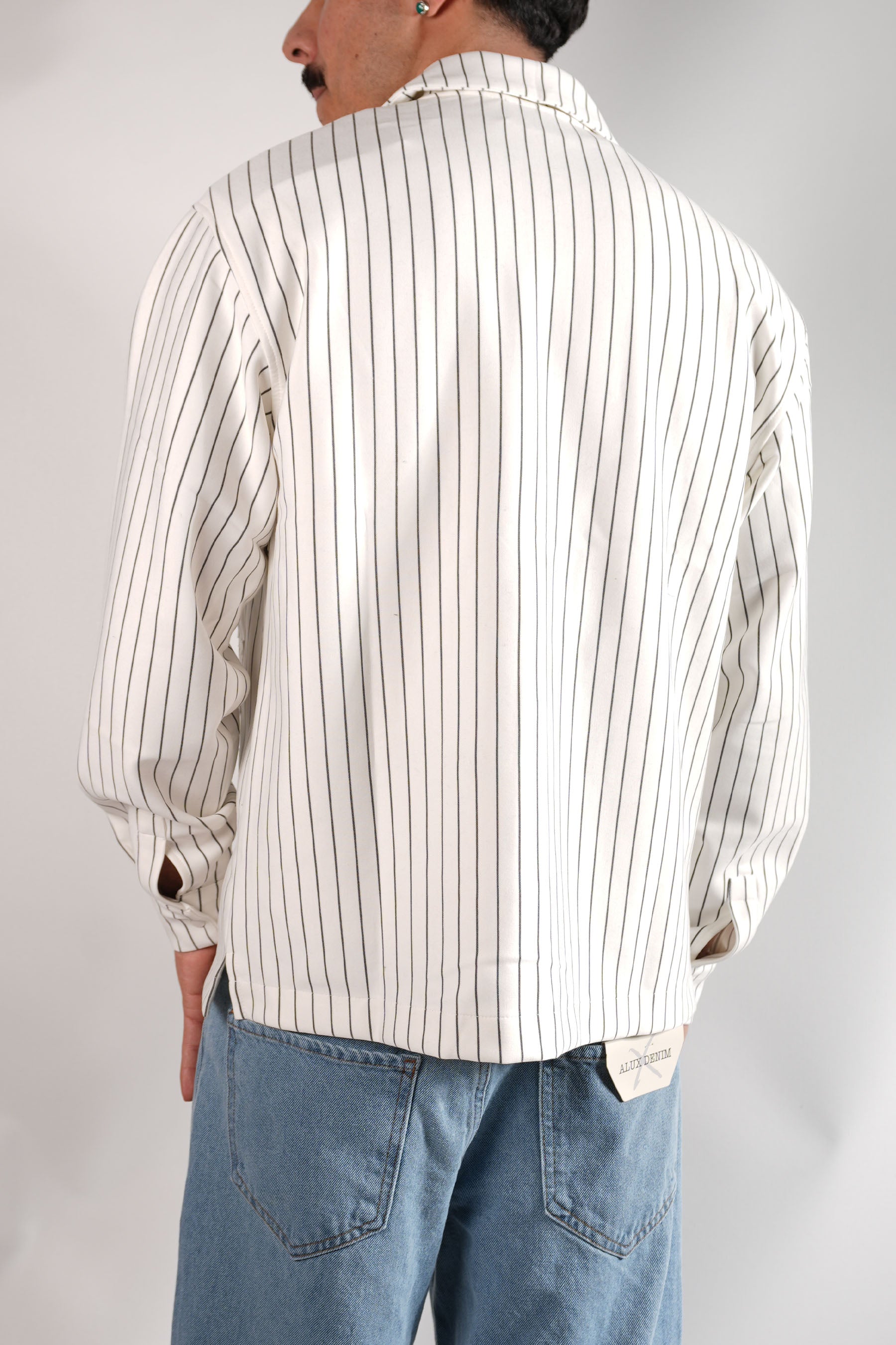 Çizgili Kolej Gömlek