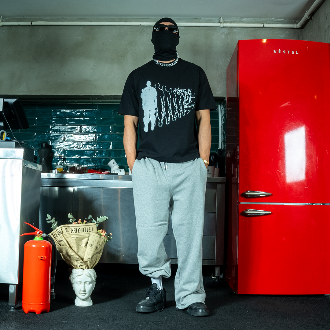 TECHNICAL HEAVY GREY SWEATPANT