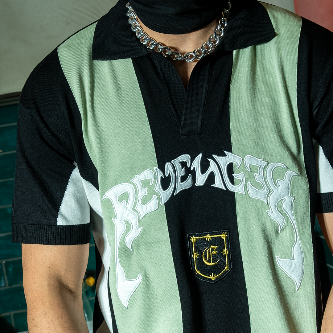 KNIT POLO TEE