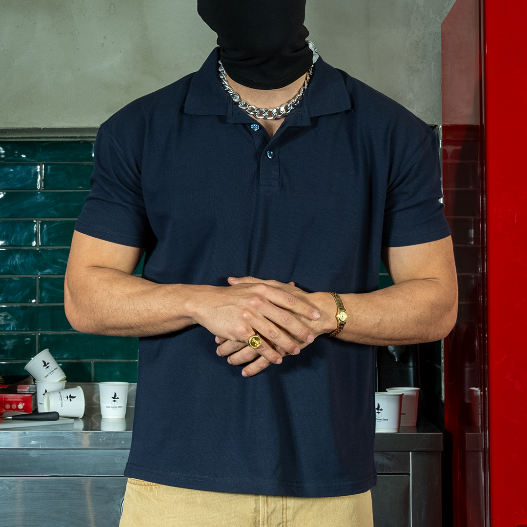 CLASSIC POLO TEE NAVY