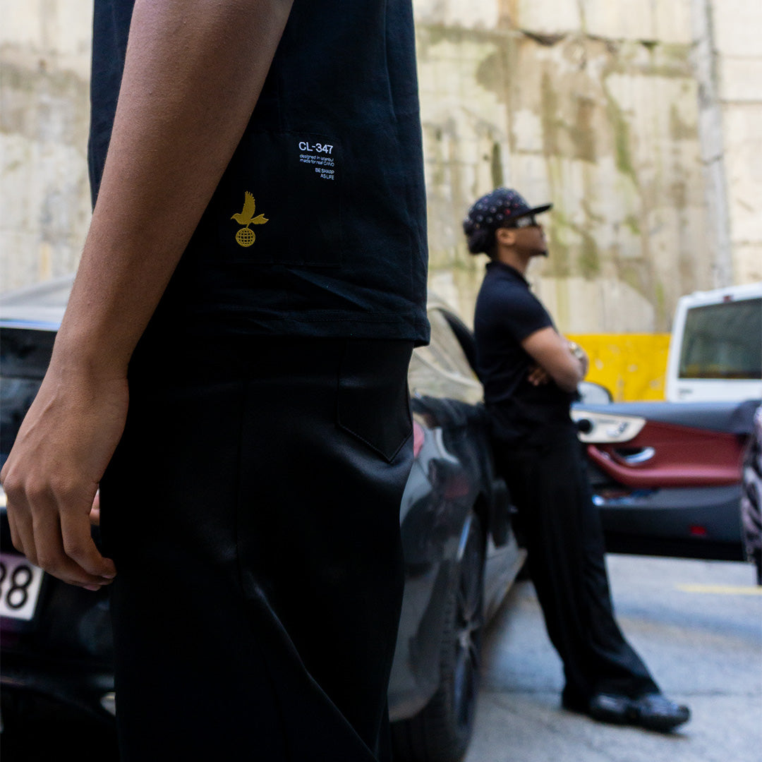 MÜHÜR STRAIGHT T-SHIRT BLACK
