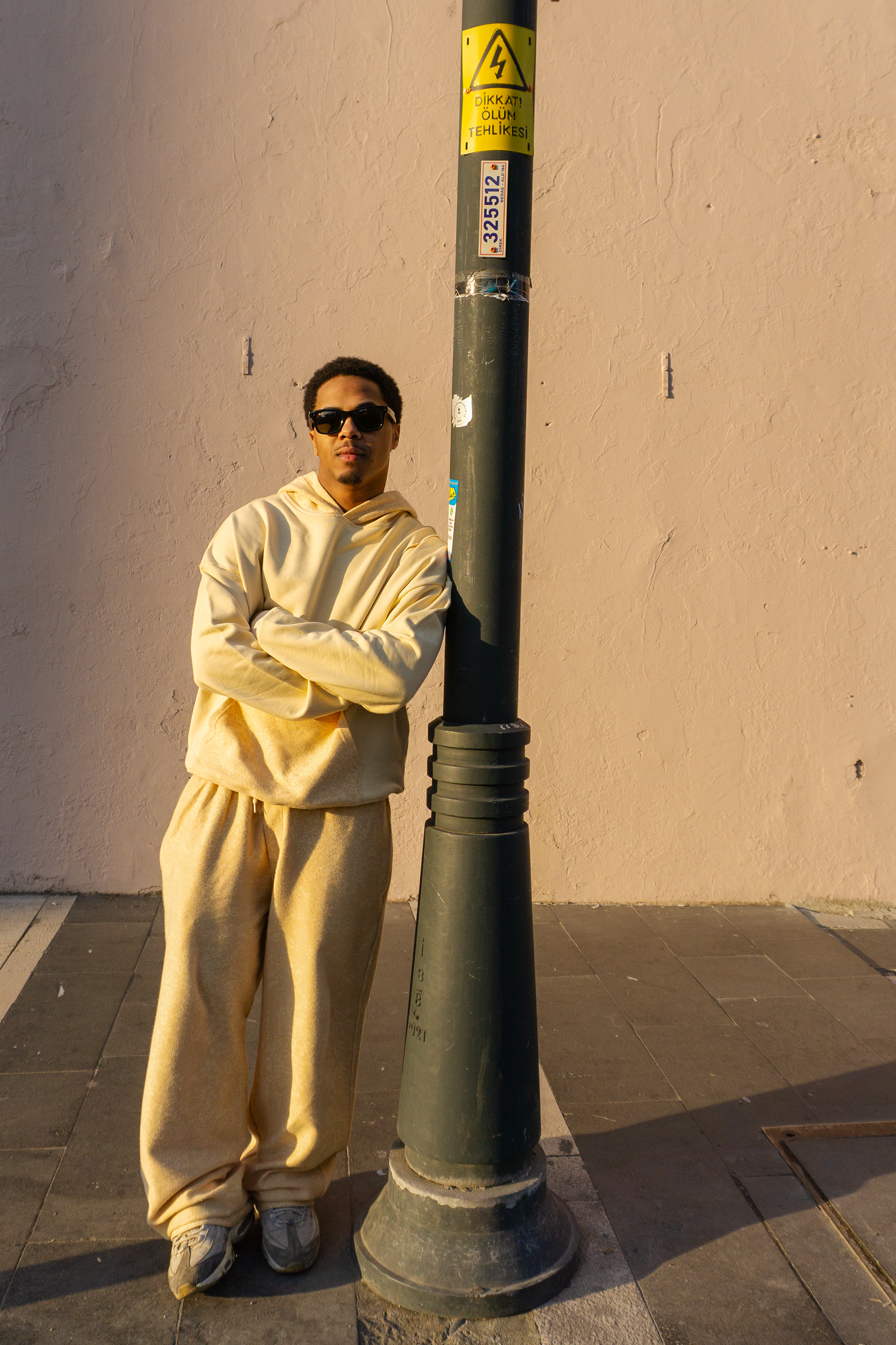 Desenli Oversize Hoodie