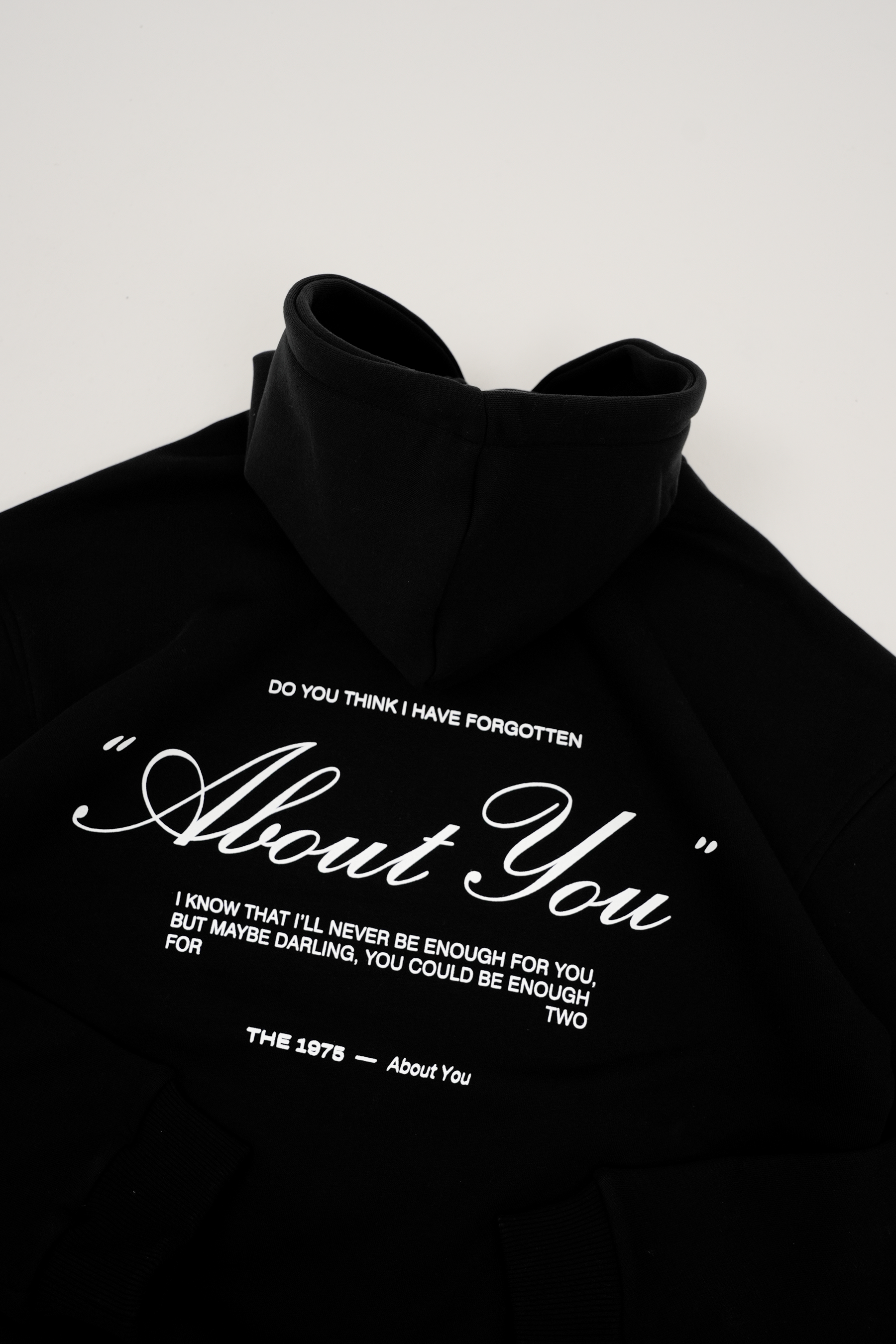 About You Minimal Hoodie - Siyah