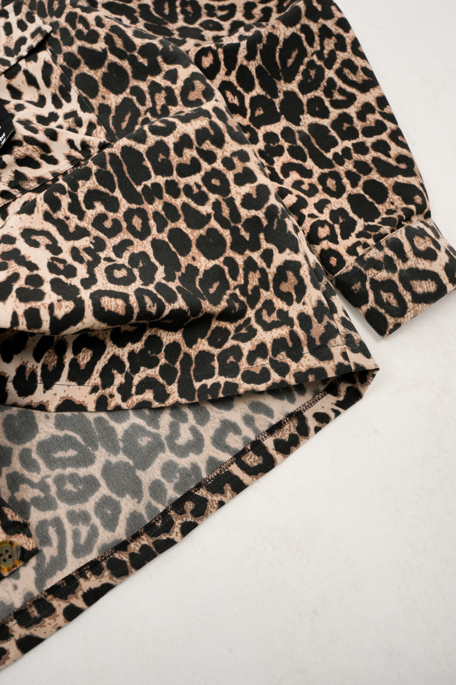 Leopar Gömlek Ceket
