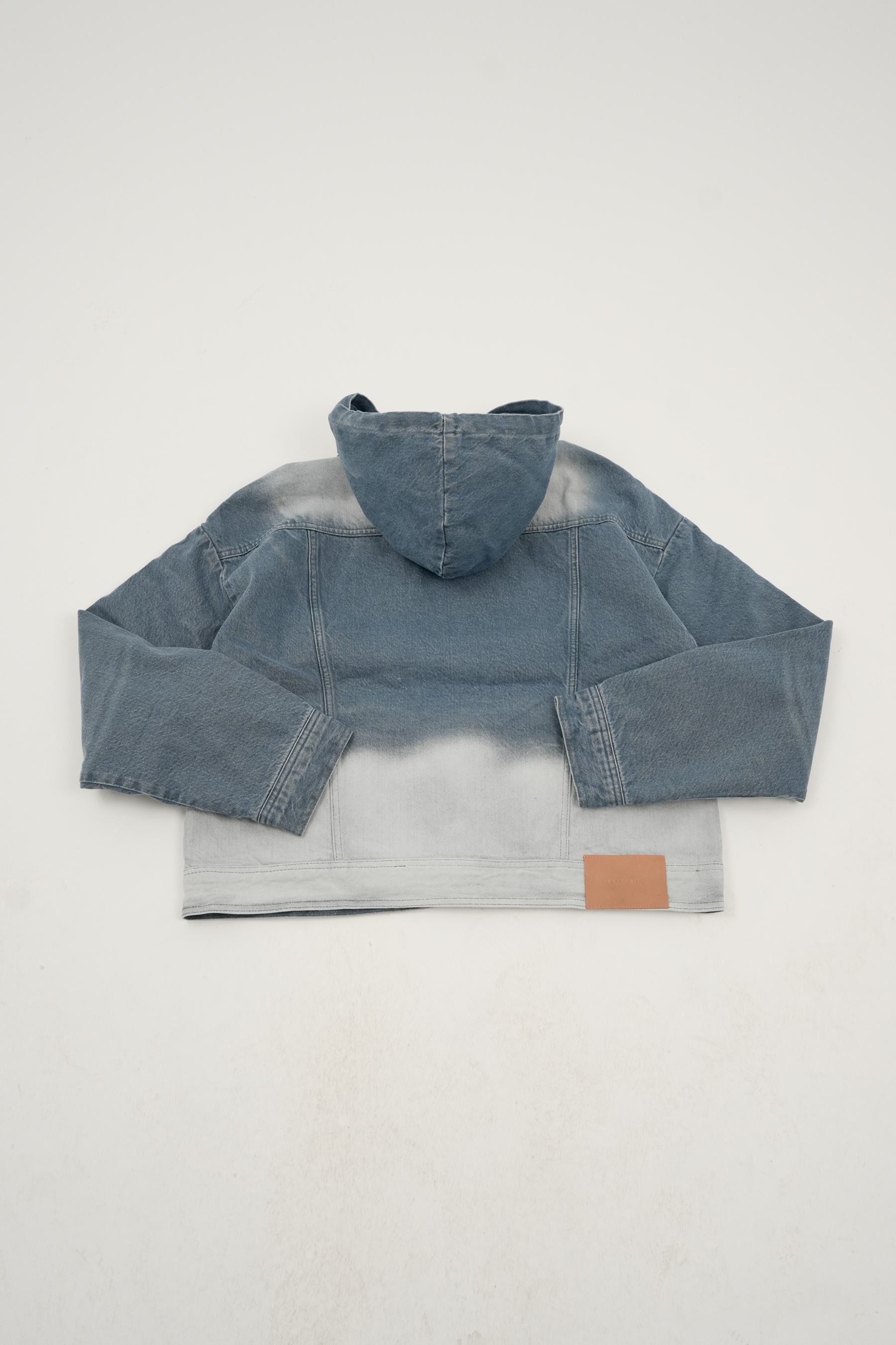 Design Dolgulu Crop Kot Ceket