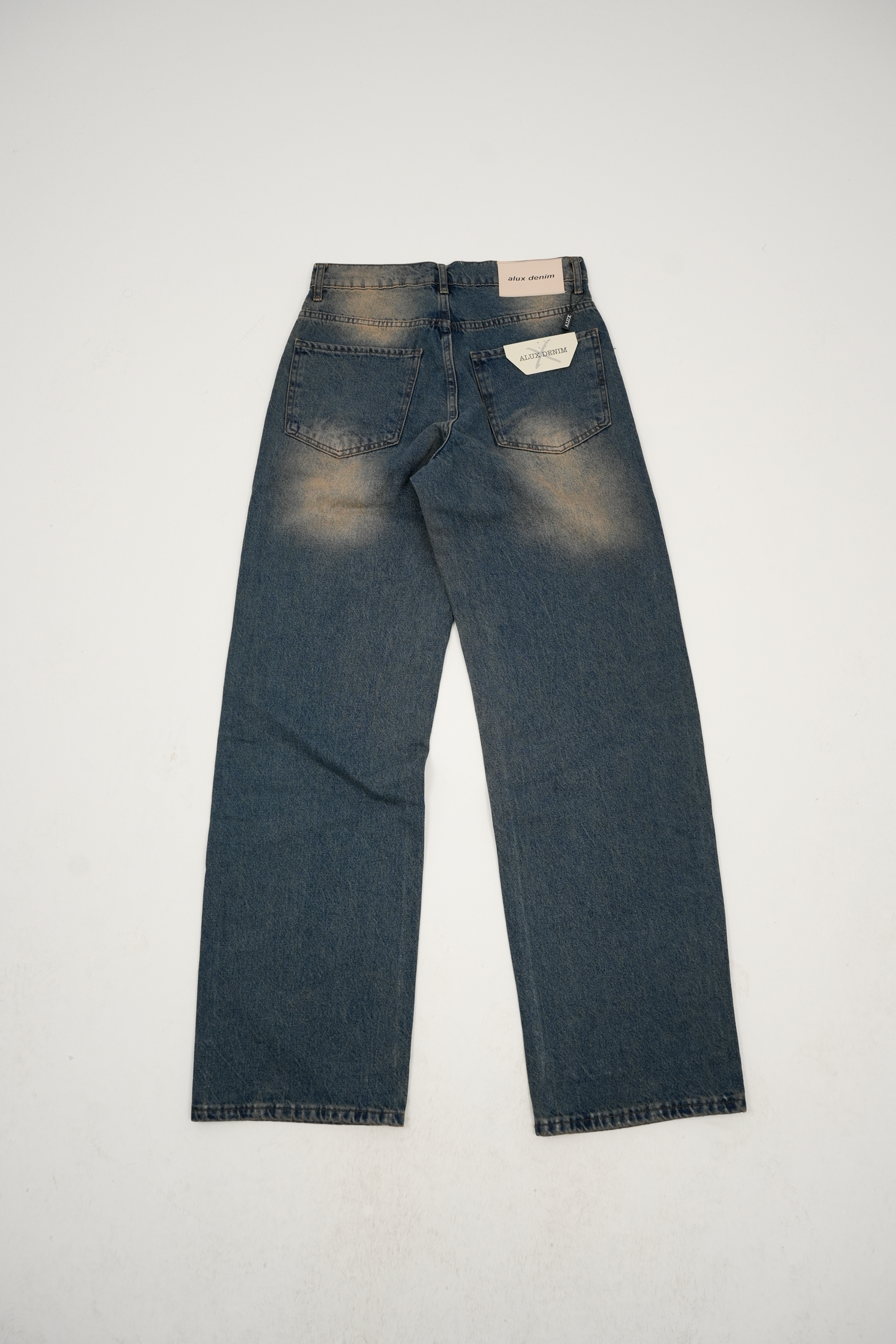 Mavi Eskitmeli Kot Pantolon- Giz Denim #005