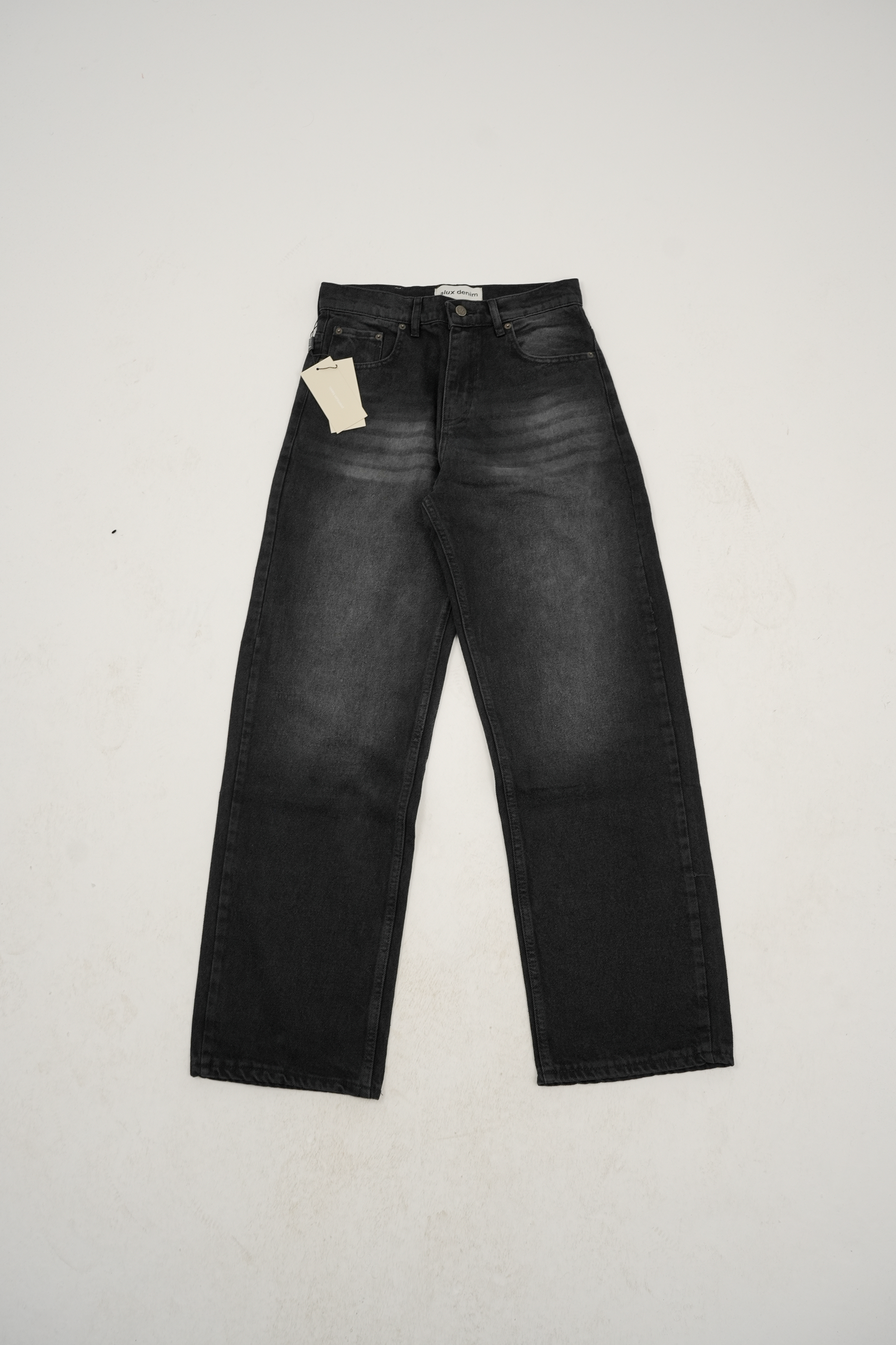 Siyah Eskitmeli Kot Pantolon - Giz Denim #003