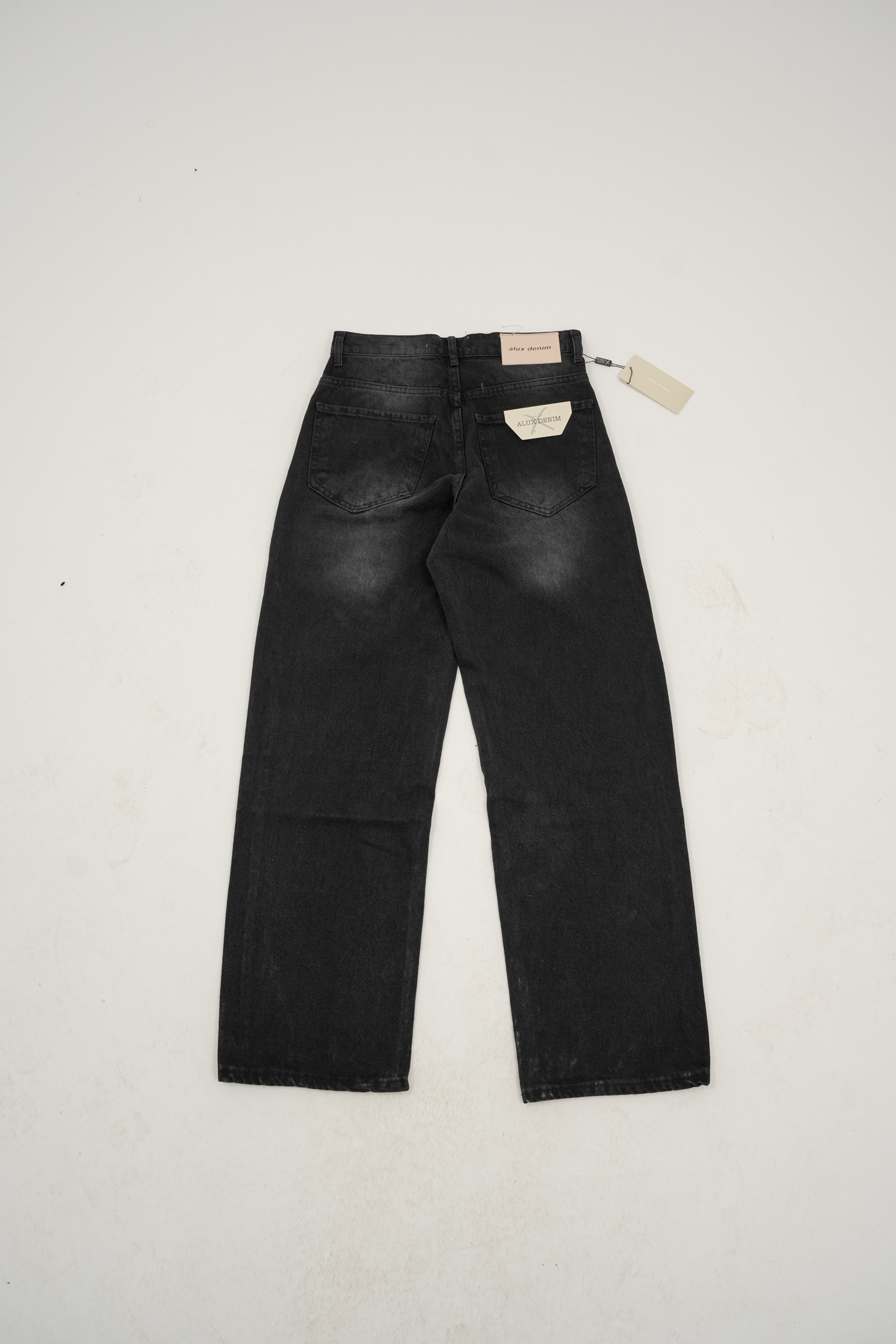 Siyah Eskitmeli Kot Pantolon - Giz Denim #003