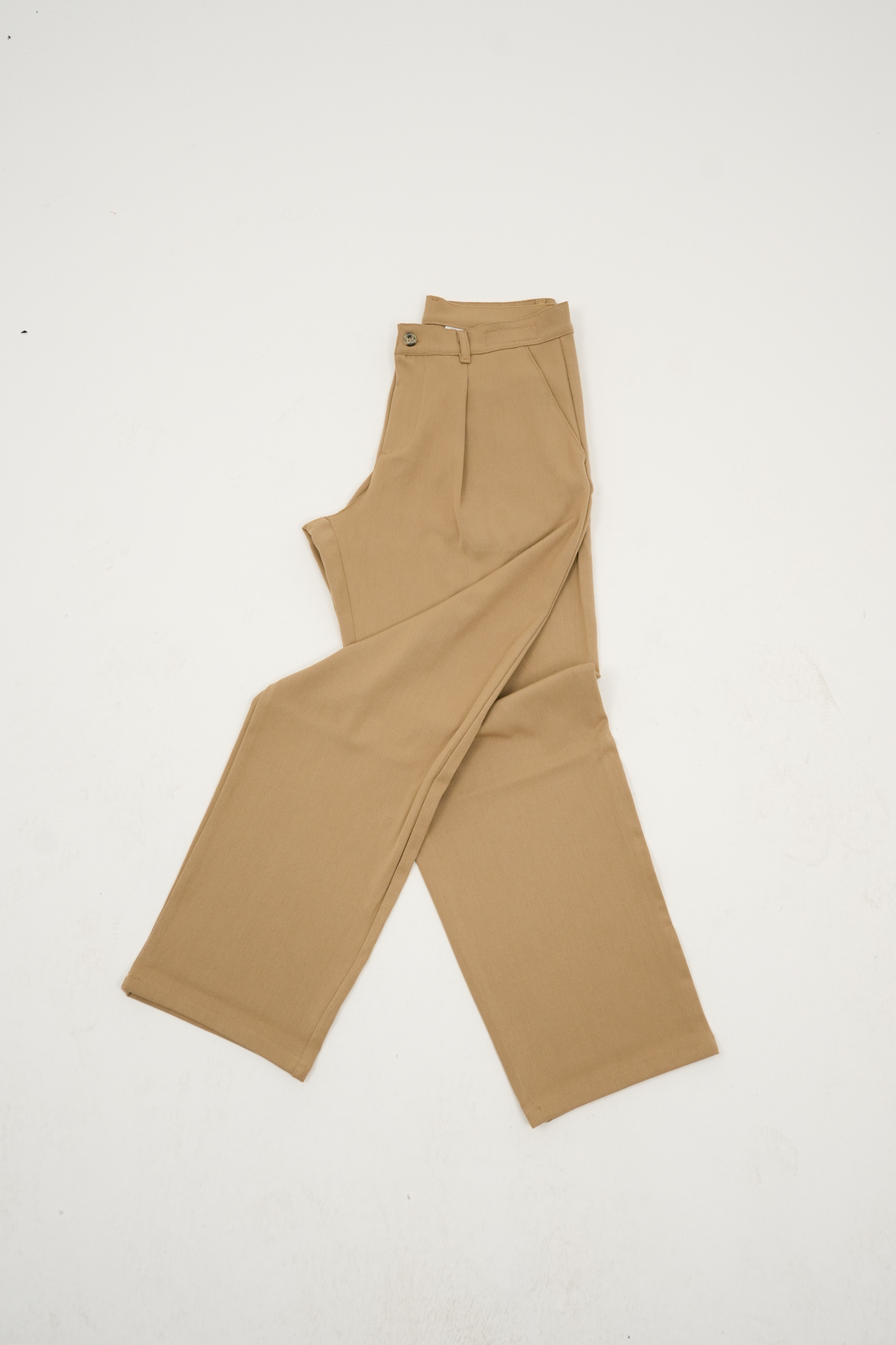 Pileli Basic Kumaş Pantolon (+2 Renk)