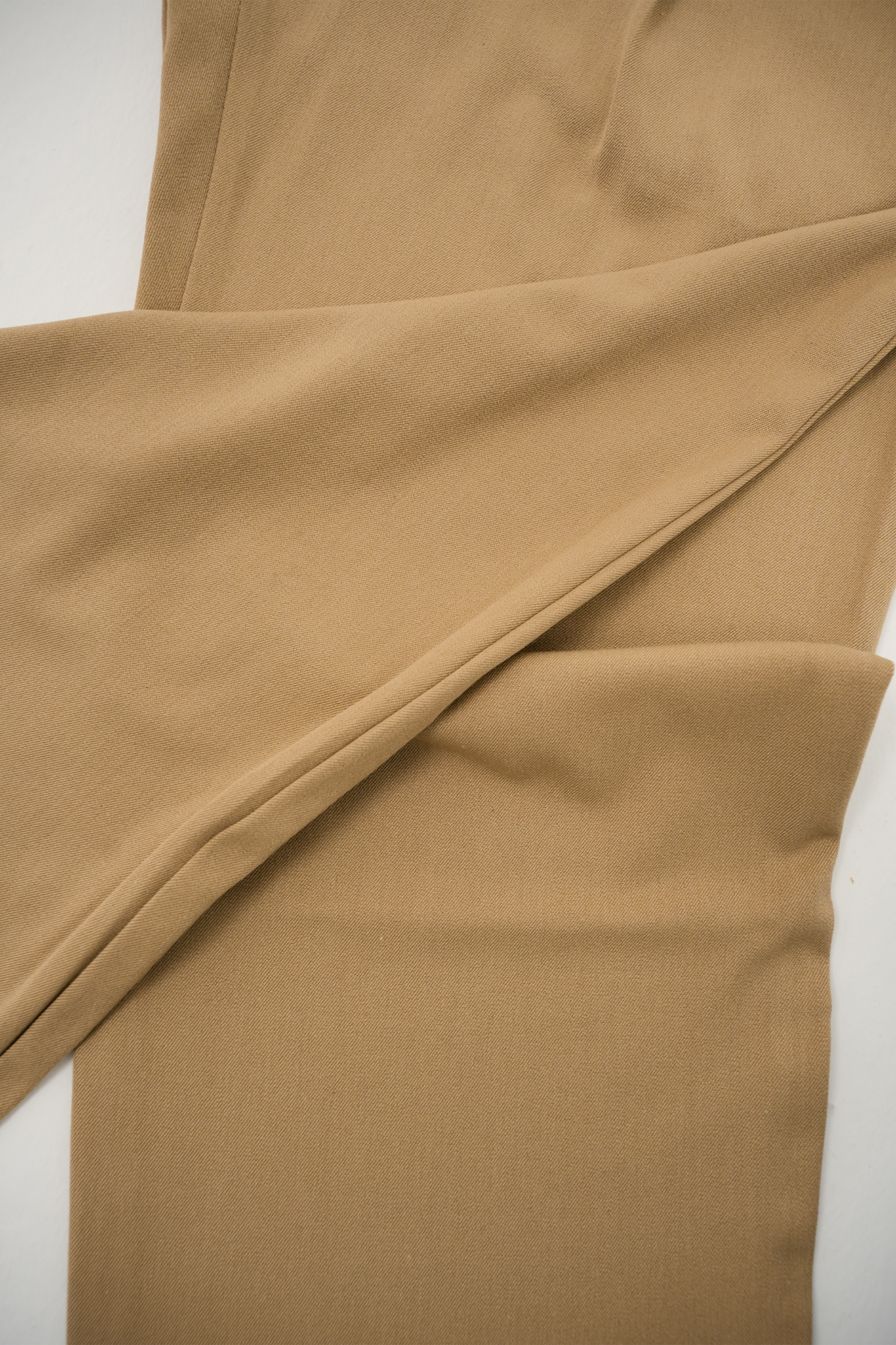 Krem Basic Kumaş Pantolon