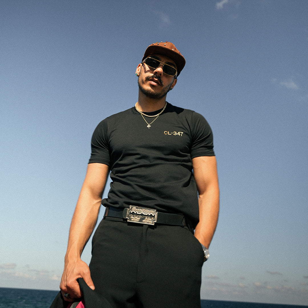 MÜHÜR STRAIGHT T-SHIRT BLACK