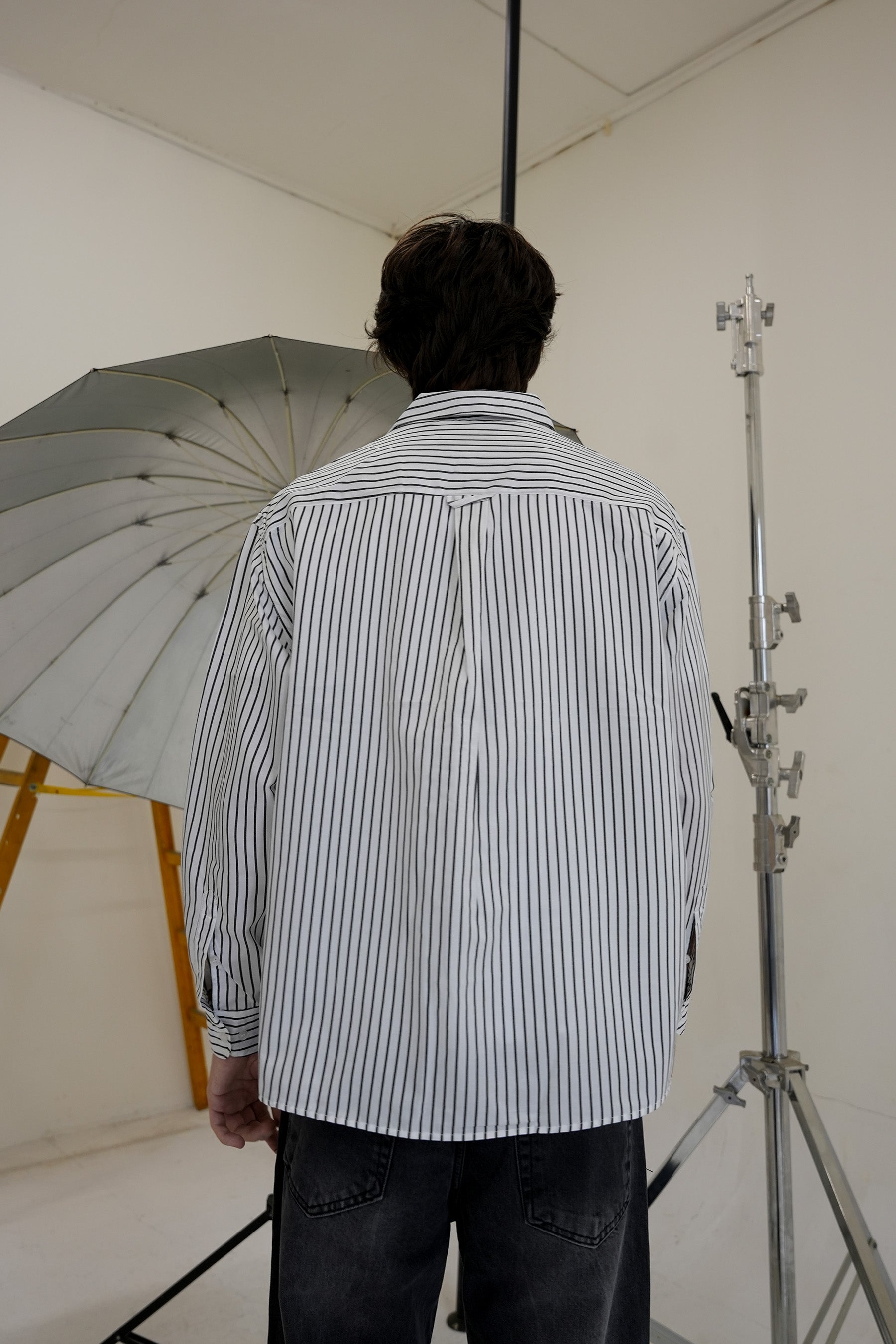 White Stripe Regular Daddy Shirts