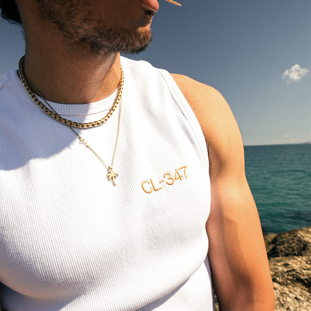 BLOCK TANK TEE