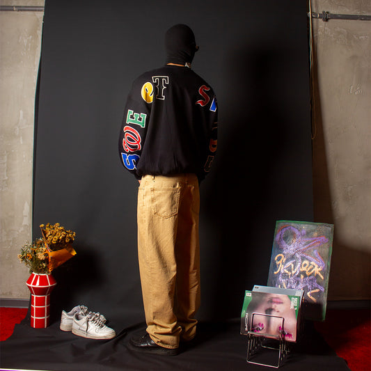 Sweet Skeatboard Oversize Sweatshirt