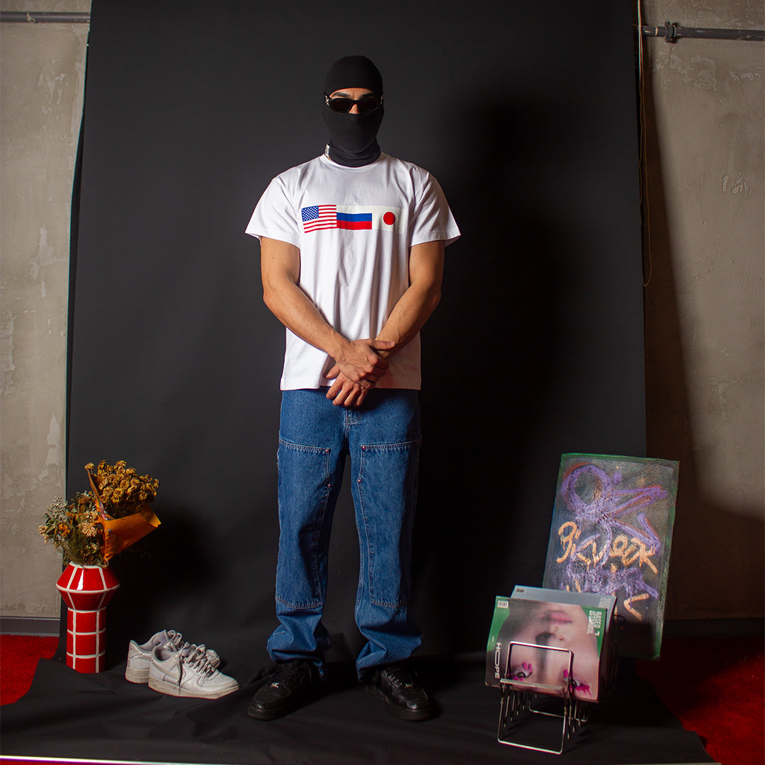 GOSHA RUBCHINSKIY WHITE TEE