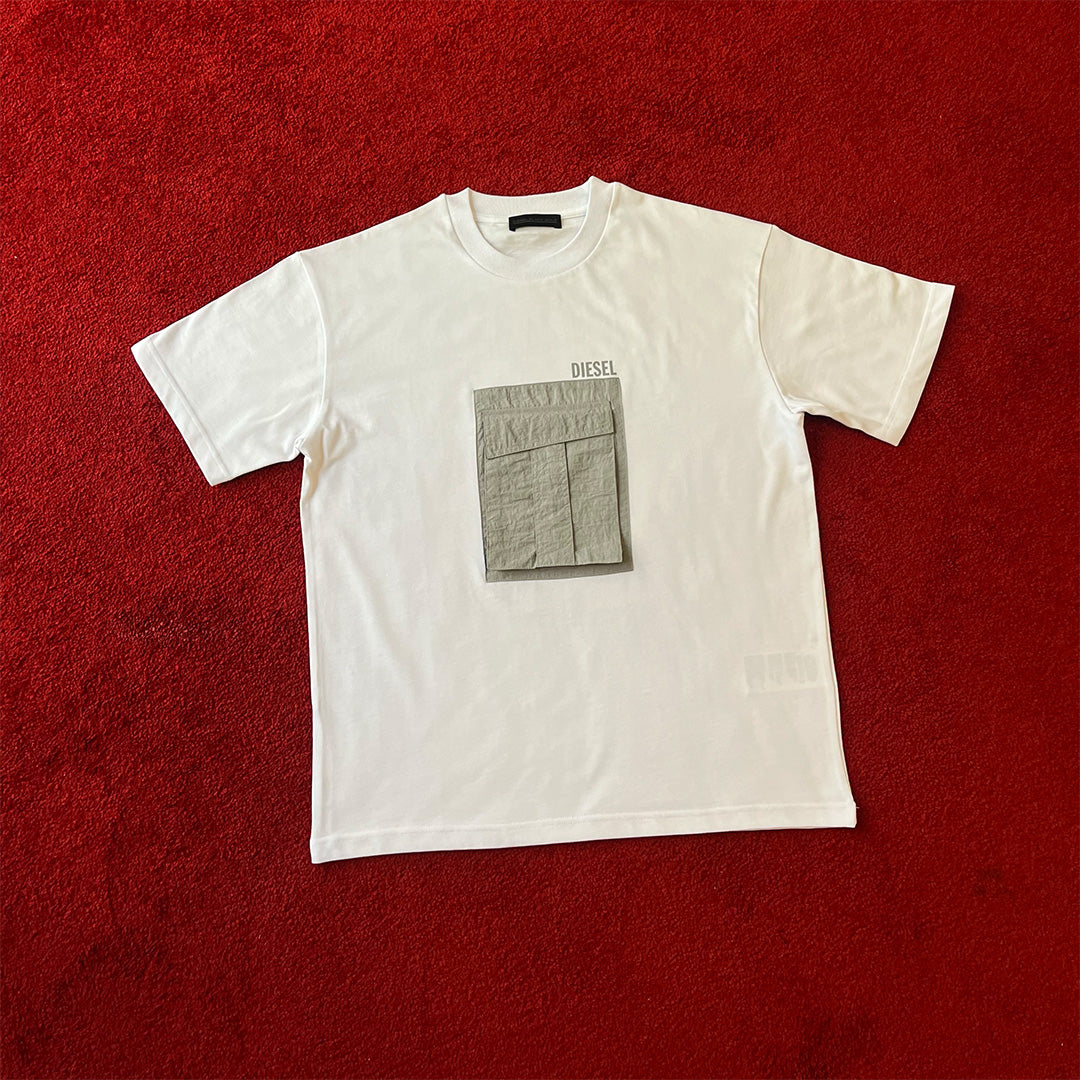 Diesel Pocket Regular T-Shirt - White