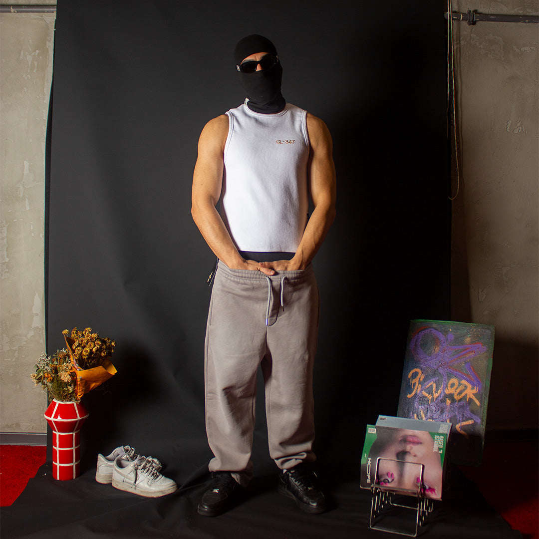 TECHNICAL SWEATPANT LIGHT GREY