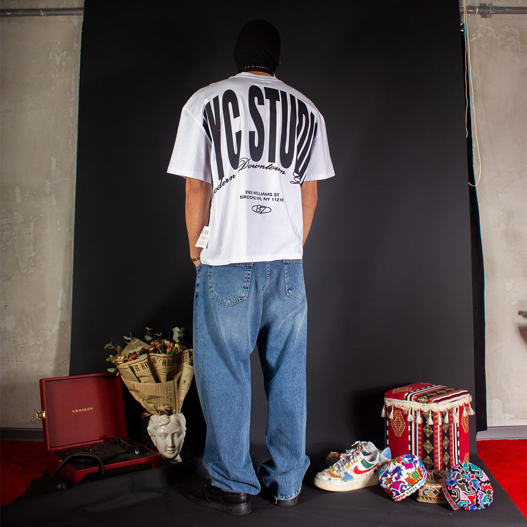 G'Z WHITE NYC T-SHIRT