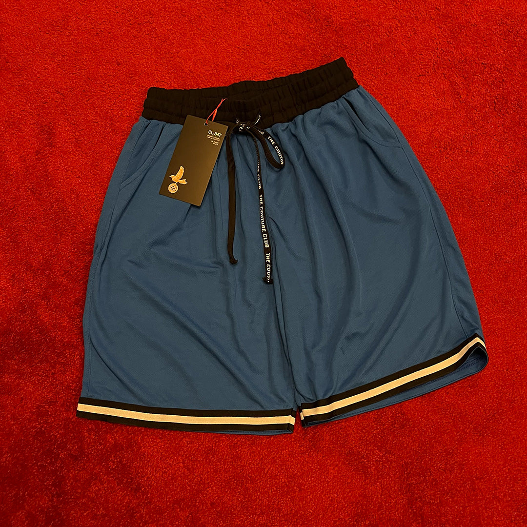 BLUE JERSEY SHORT