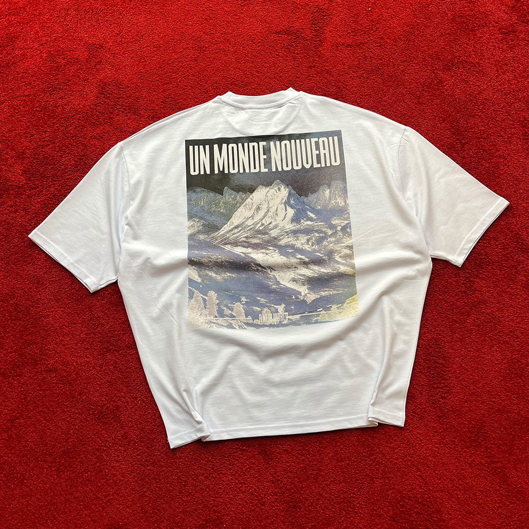 Asos Design Un Monde Oversize T-Shirt - White