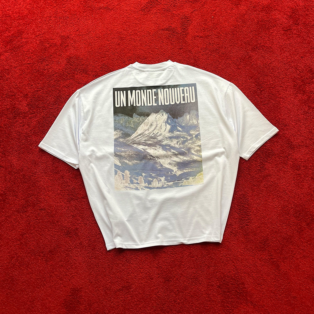 Asos Design Un Monde Oversize T-Shirt - White