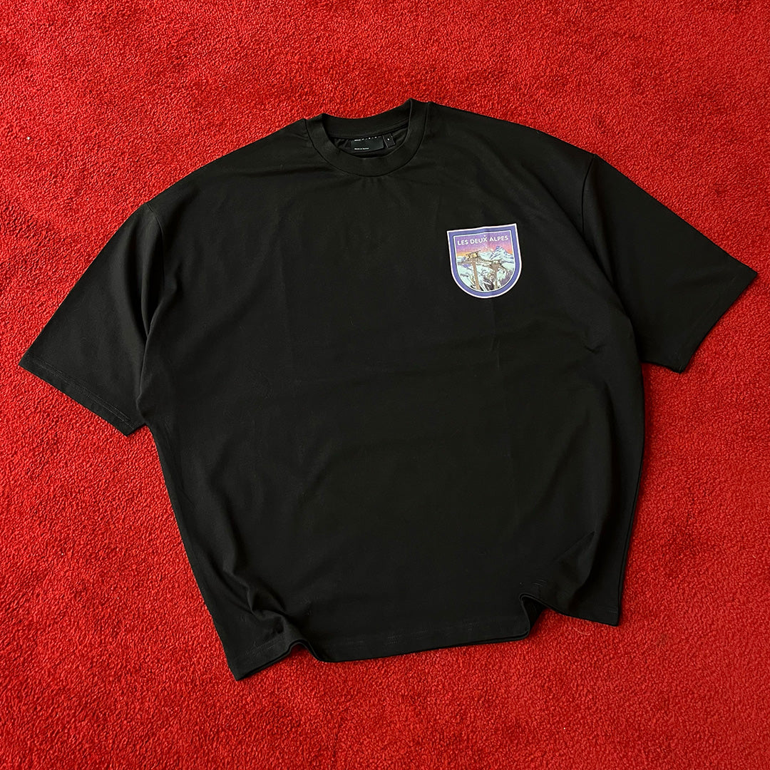 Asos Design Les Deux Oversize T-Shirt - Black