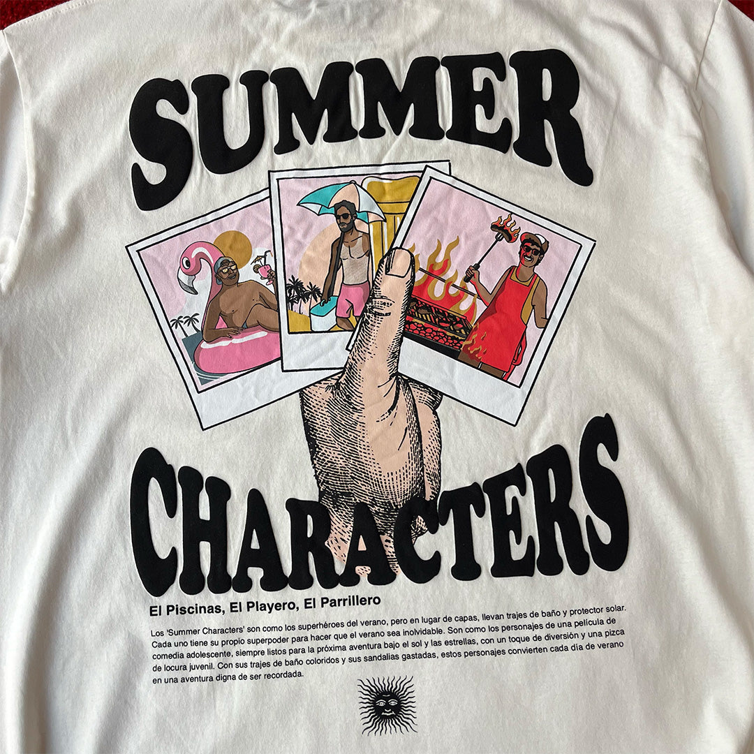 Summer Character Oversize T-Shirt