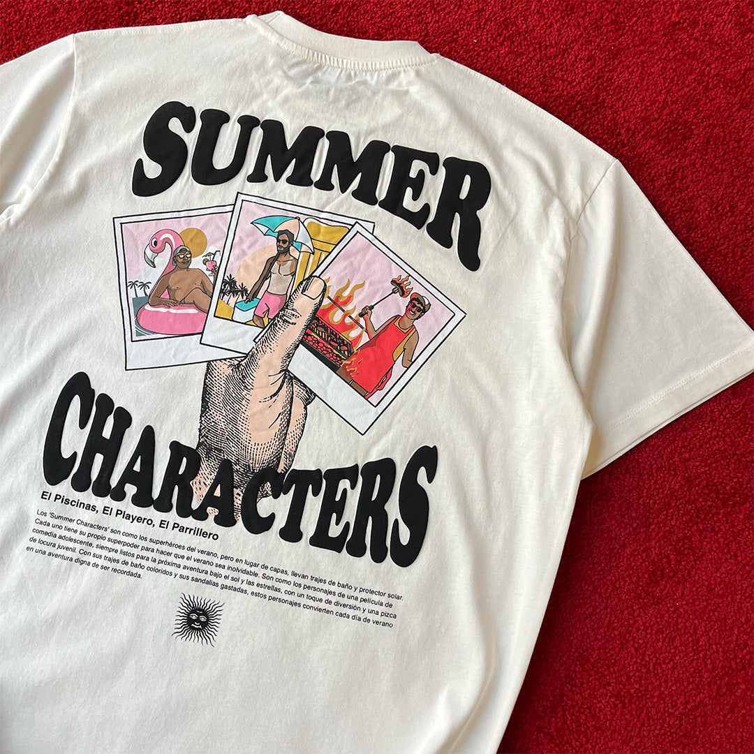 Summer Character Oversize T-Shirt