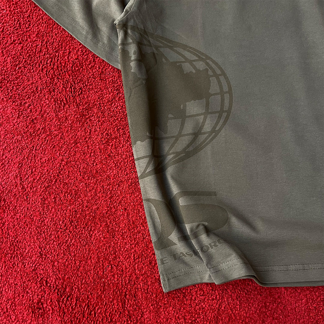 Peqous Brown Oversize T-Shirt
