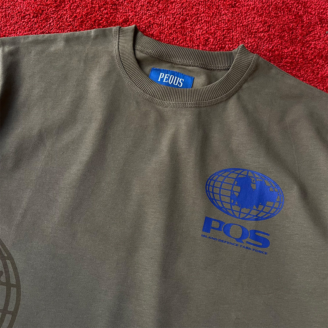 Peqous Brown Oversize T-Shirt