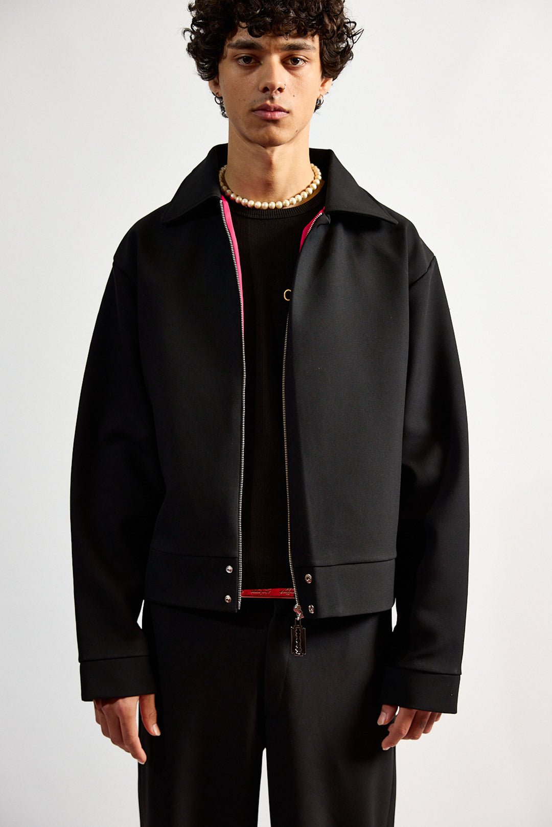 ZULA BLACK CANVAS JACKET