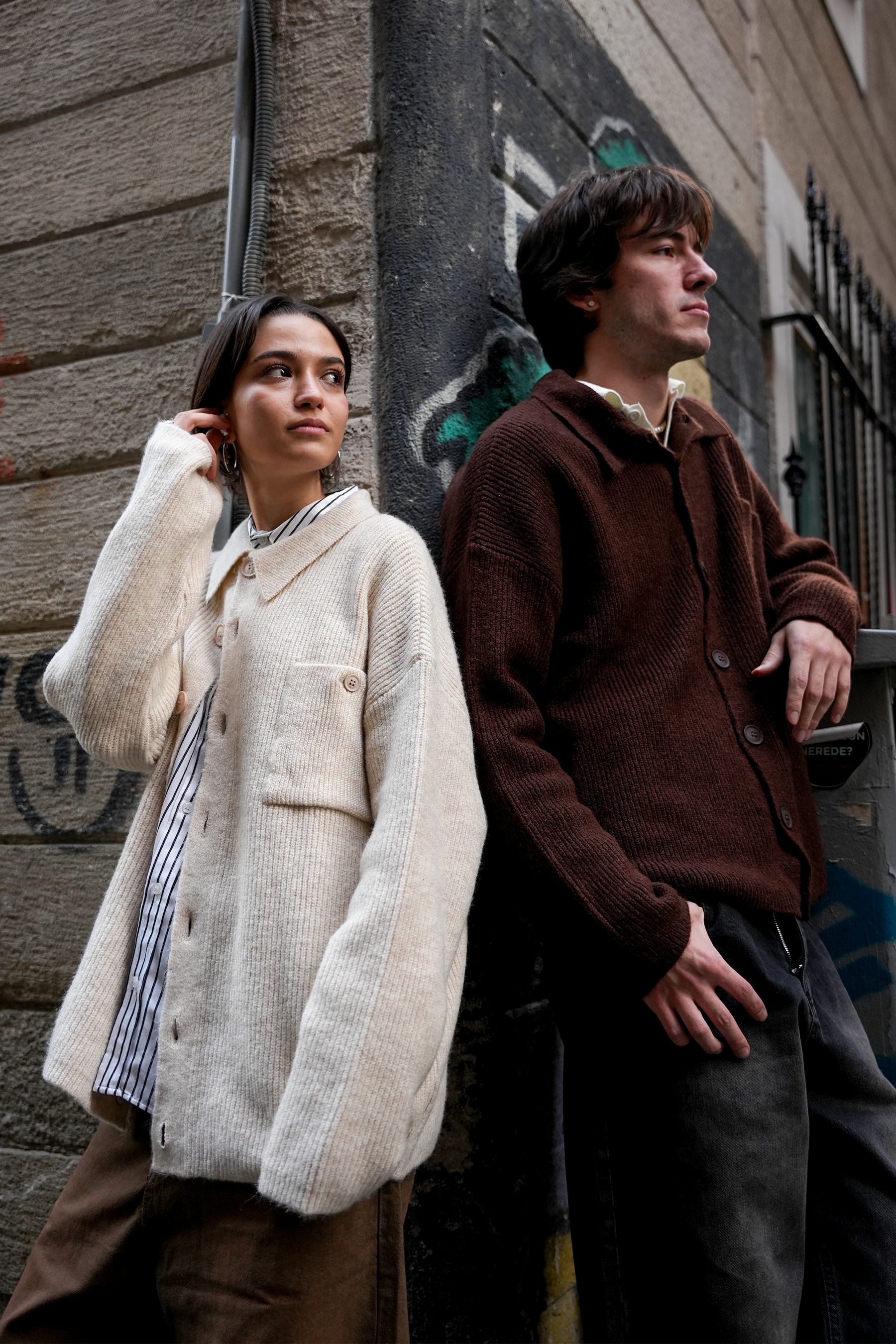 Düğmeli Triko Yelek (+3 Renk)