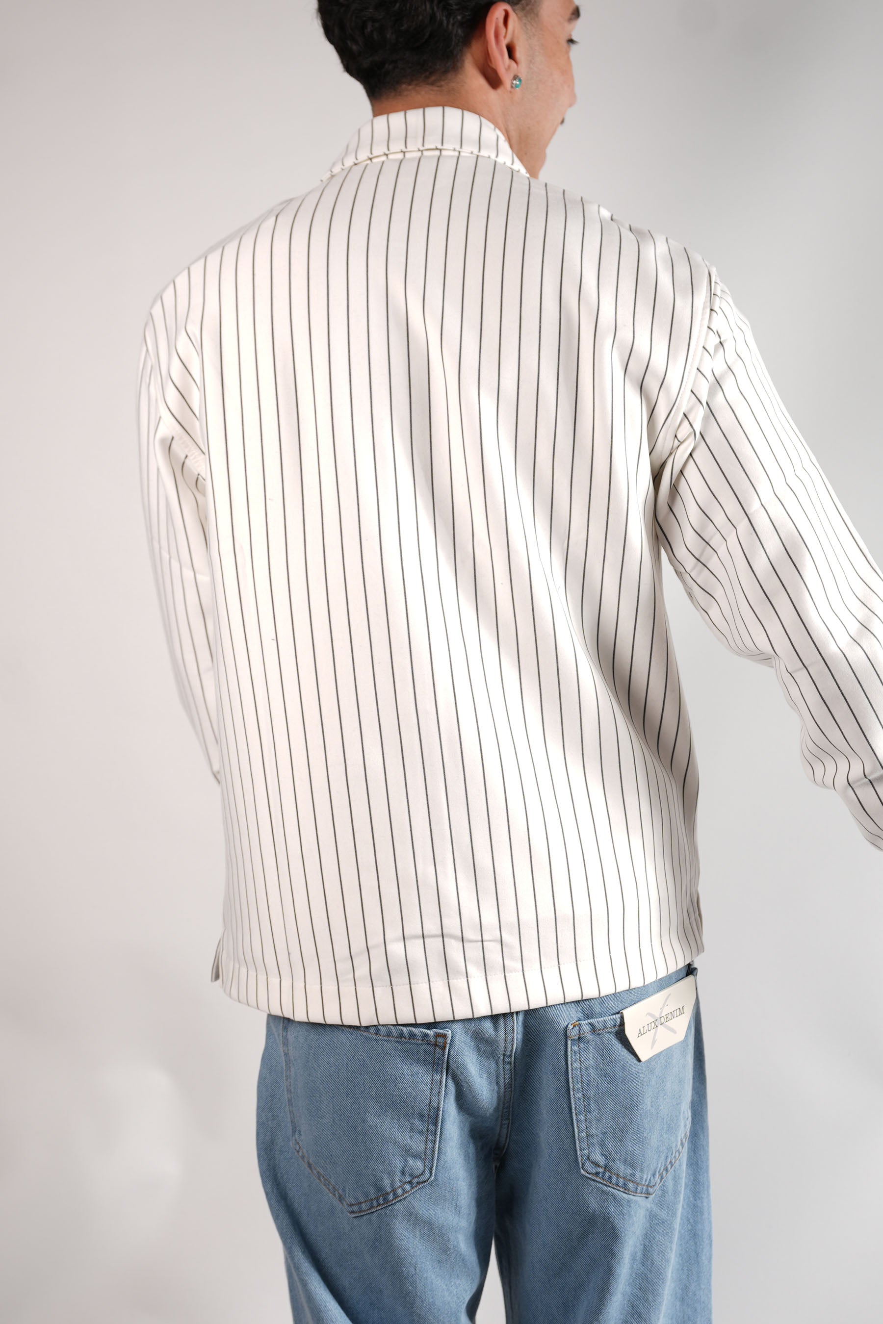 Çizgili Kolej Gömlek