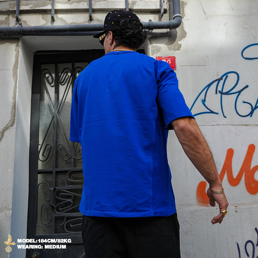 COBALT OVERSIZE T-SHIRT