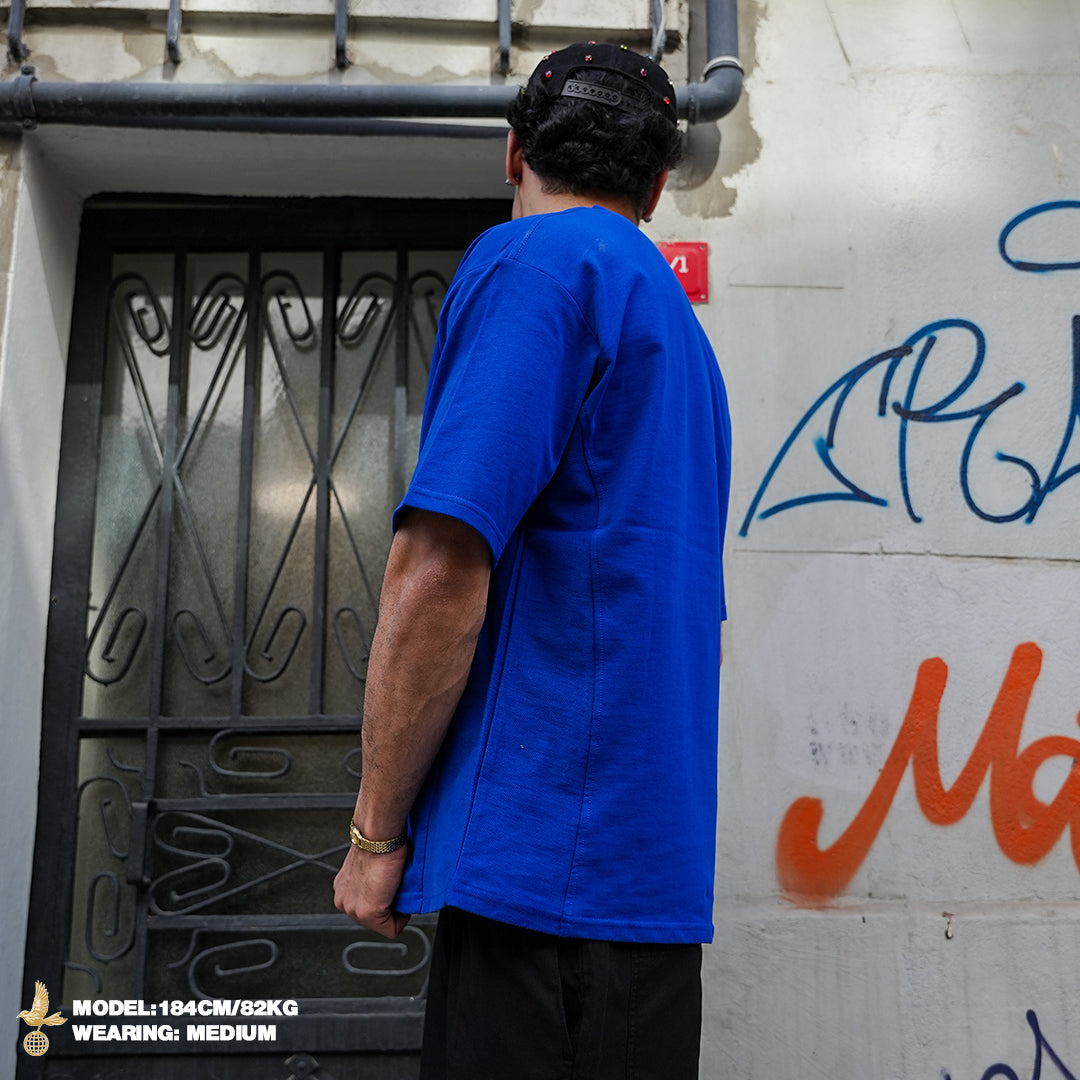 COBALT OVERSIZE T-SHIRT