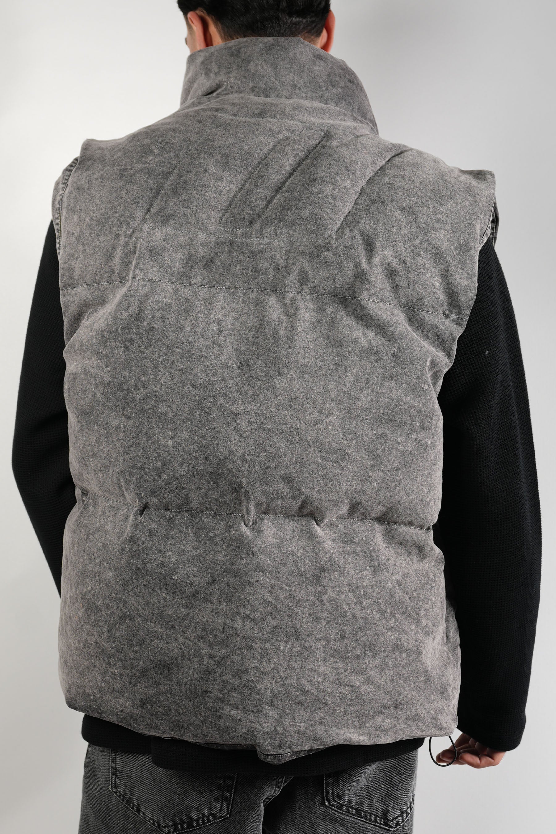 Dolgulu Teknik Kot Yelek (+2 Renk)