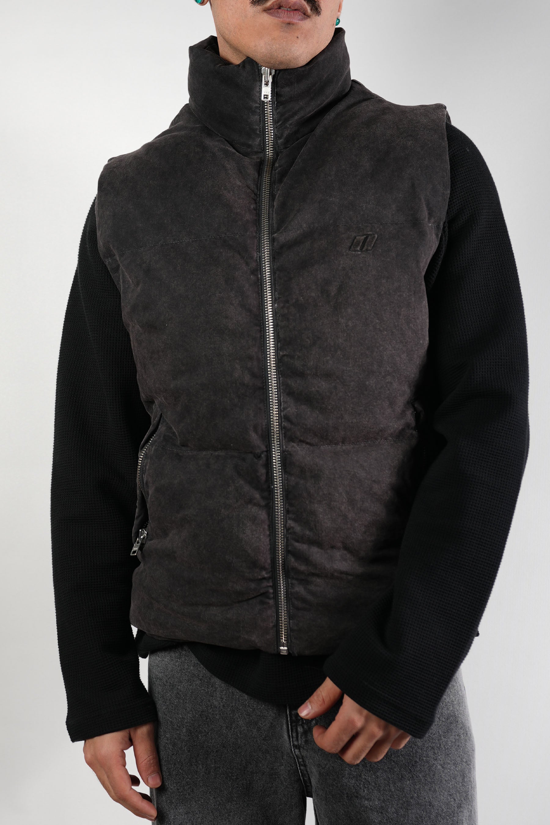 Dolgulu Teknik Kot Yelek (+2 Renk)