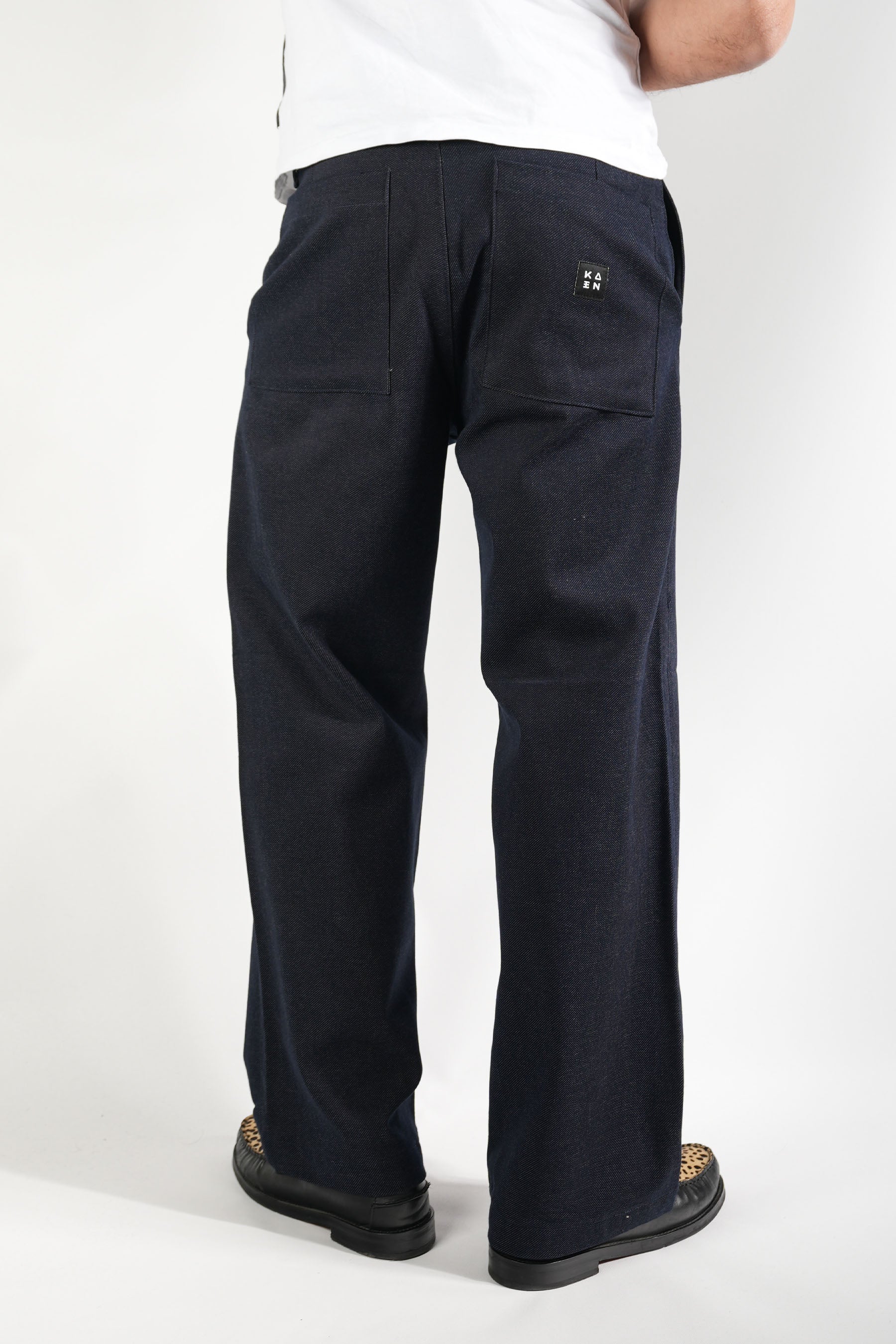 Klasik Dokuma Kot Pantolon