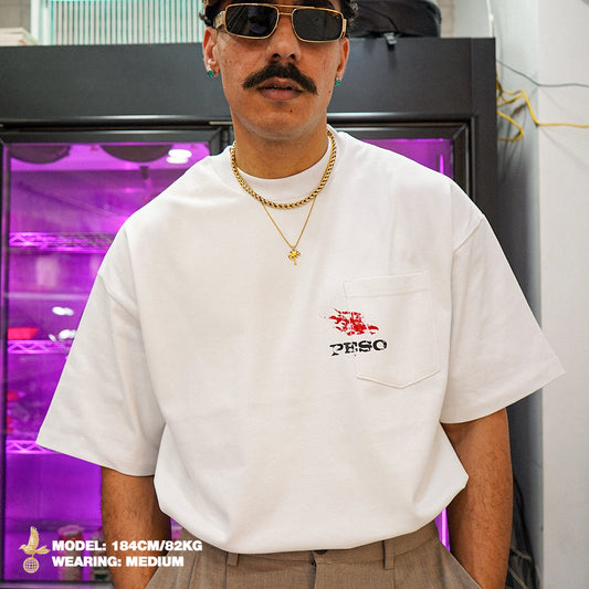 PESO RED RUN OVERSIZE T-SHIRT