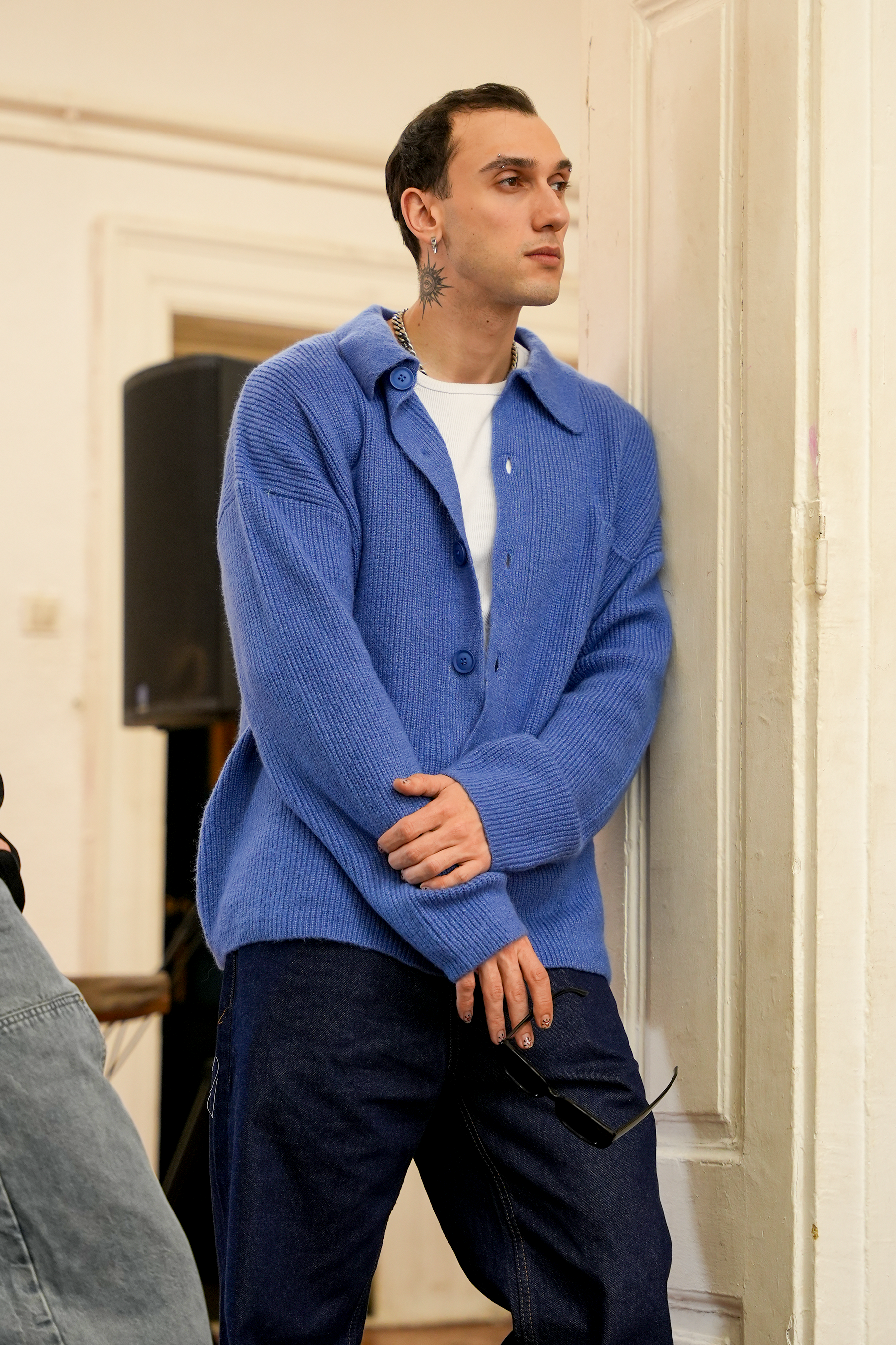 Düğmeli Triko Yelek (+3 Renk)