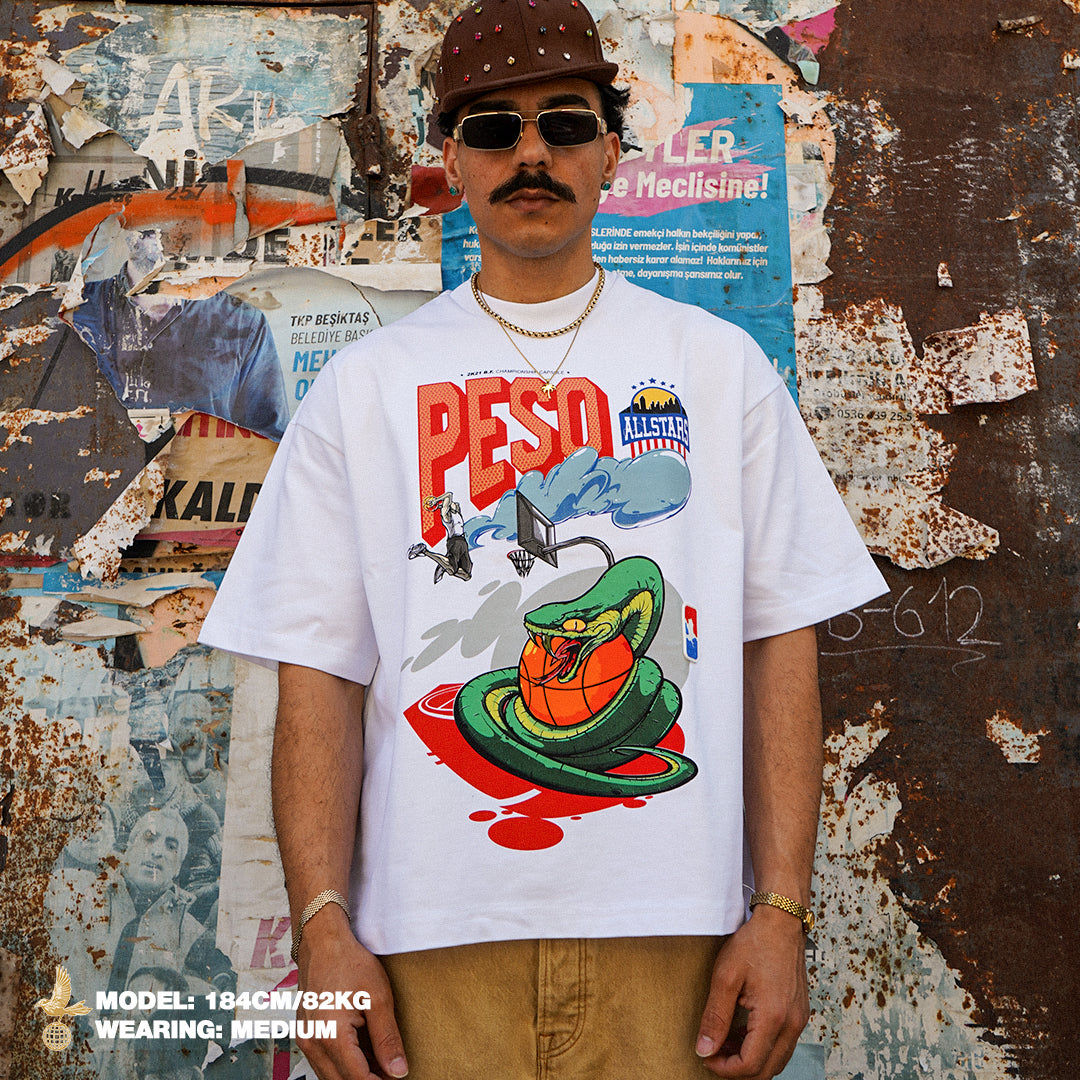 PESO ALL STARS OVERSIZE T-SHIRT