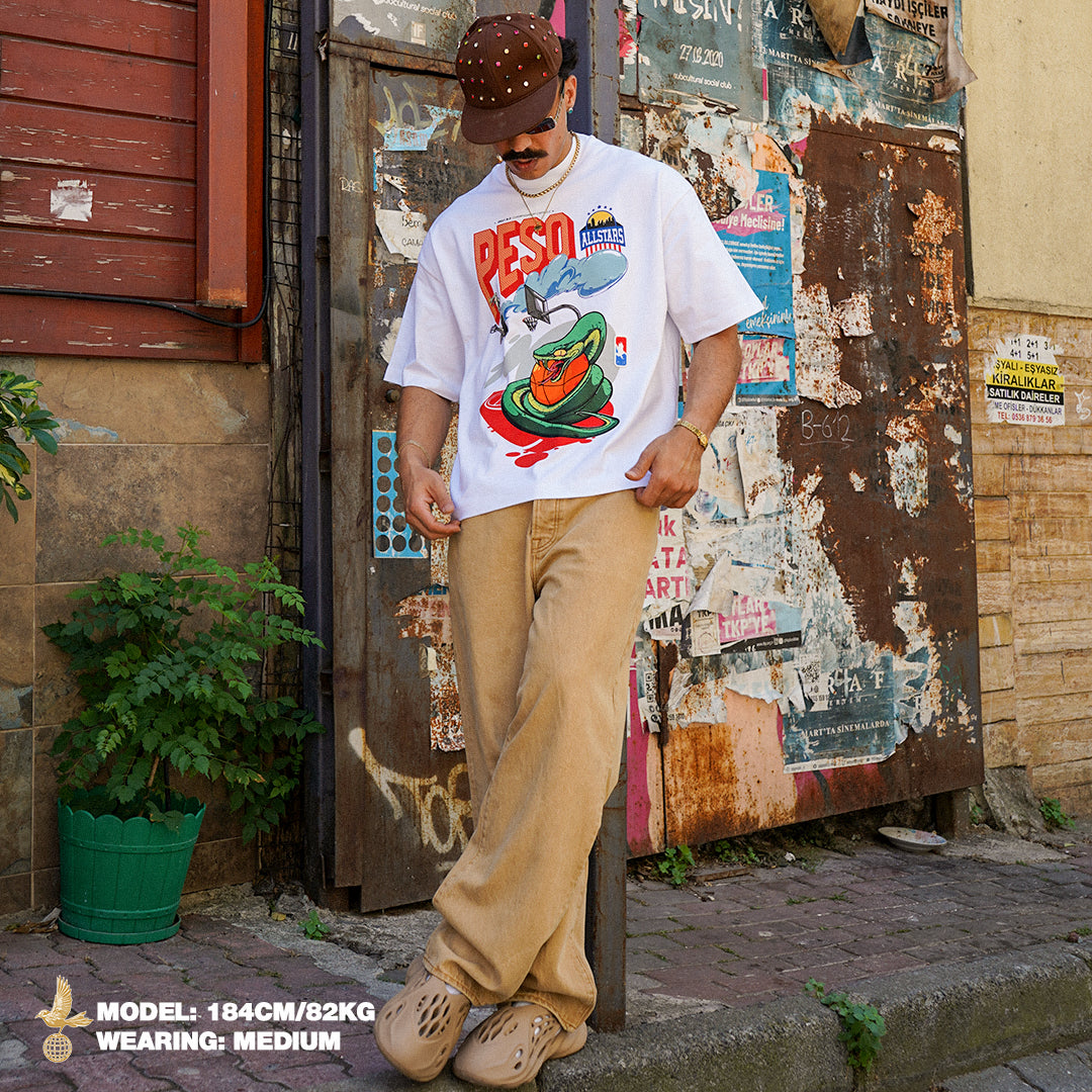 PESO ALL STARS OVERSIZE T-SHIRT