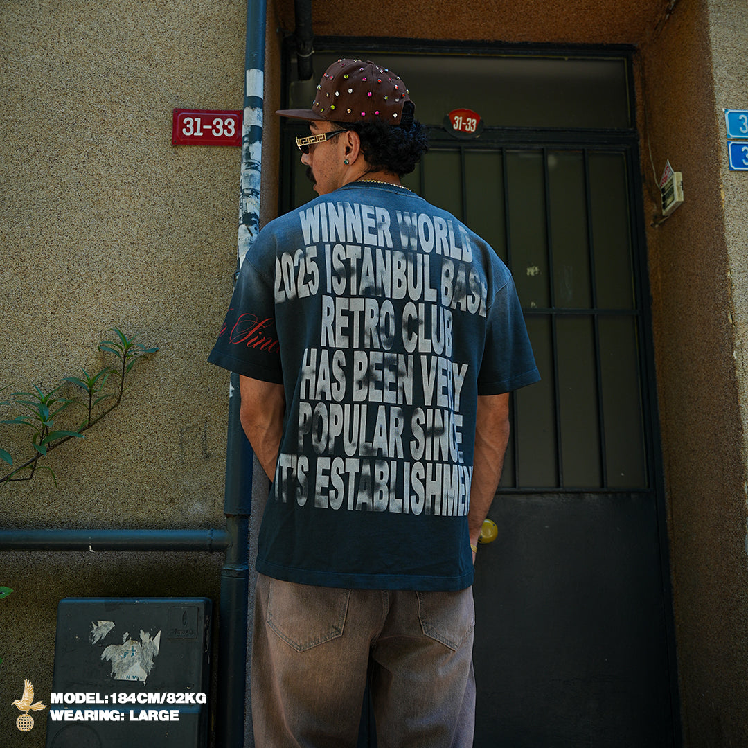 ISTANBUL BASED WASHED T-SHIRT