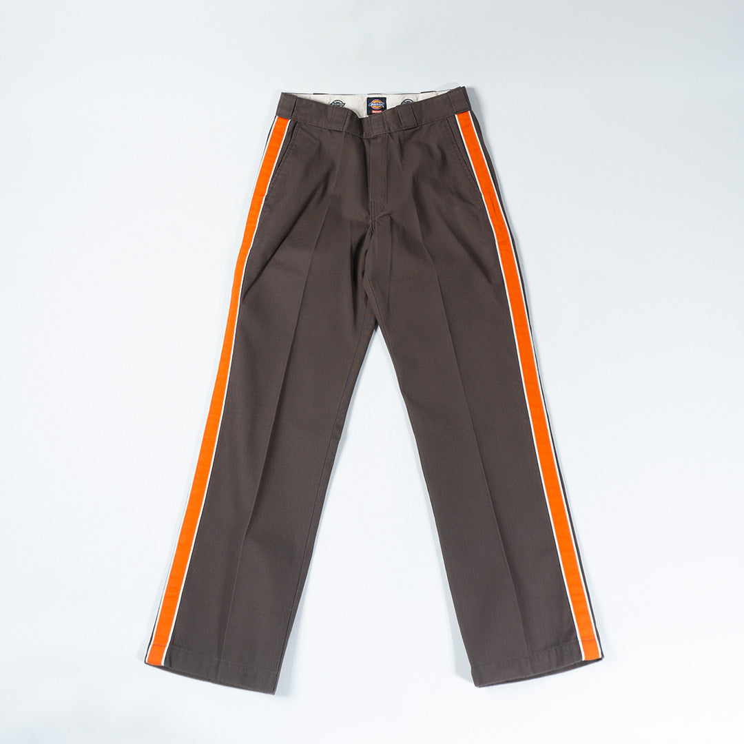 SUPREME X DICKIES STRIPE WORK PANT BROWN